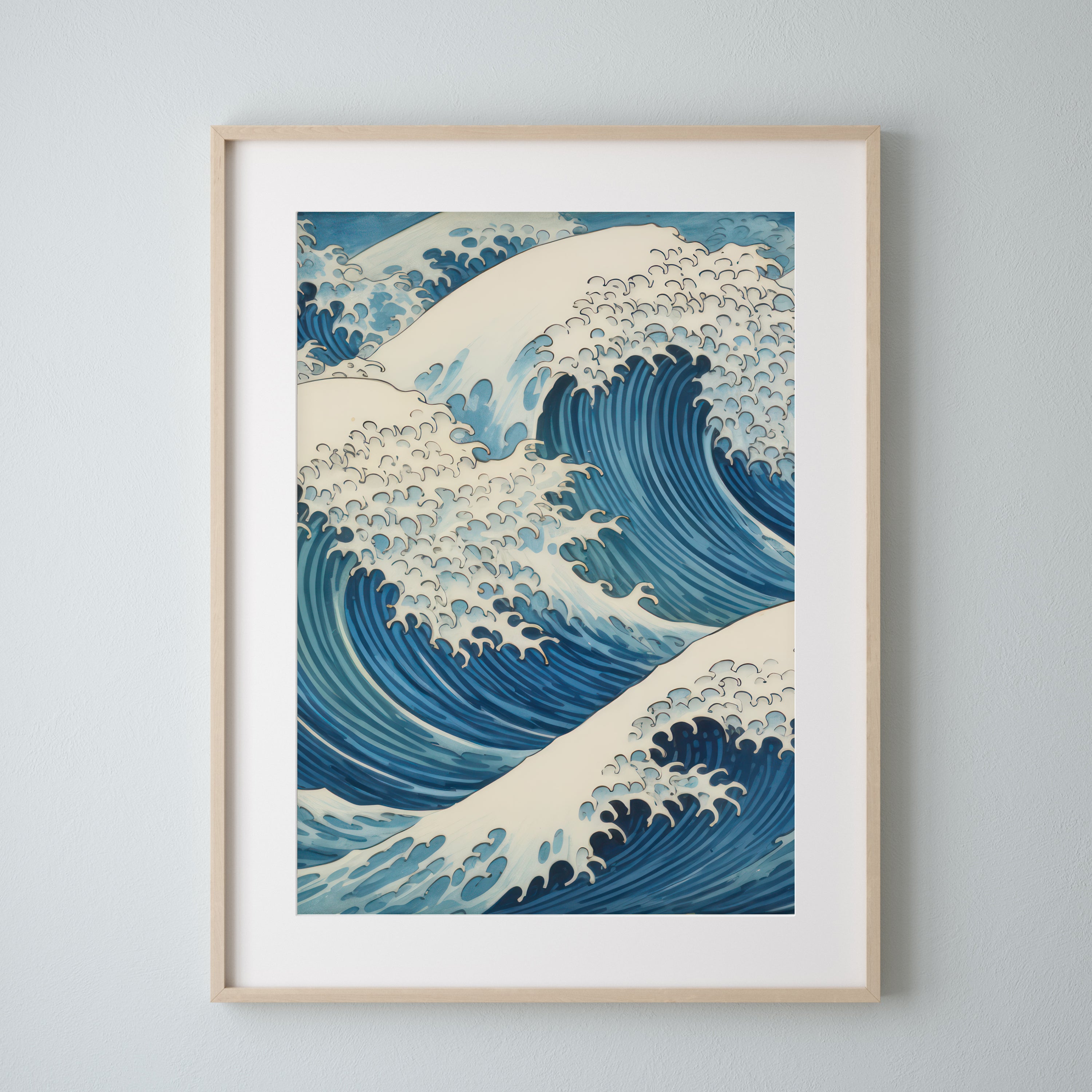 An ocean of time Print