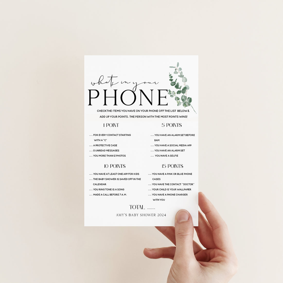 Personalised Botanical What&