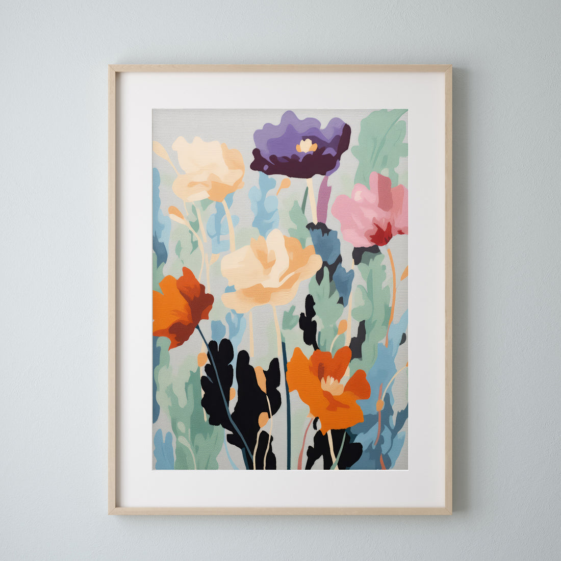 Flowers in still life Print