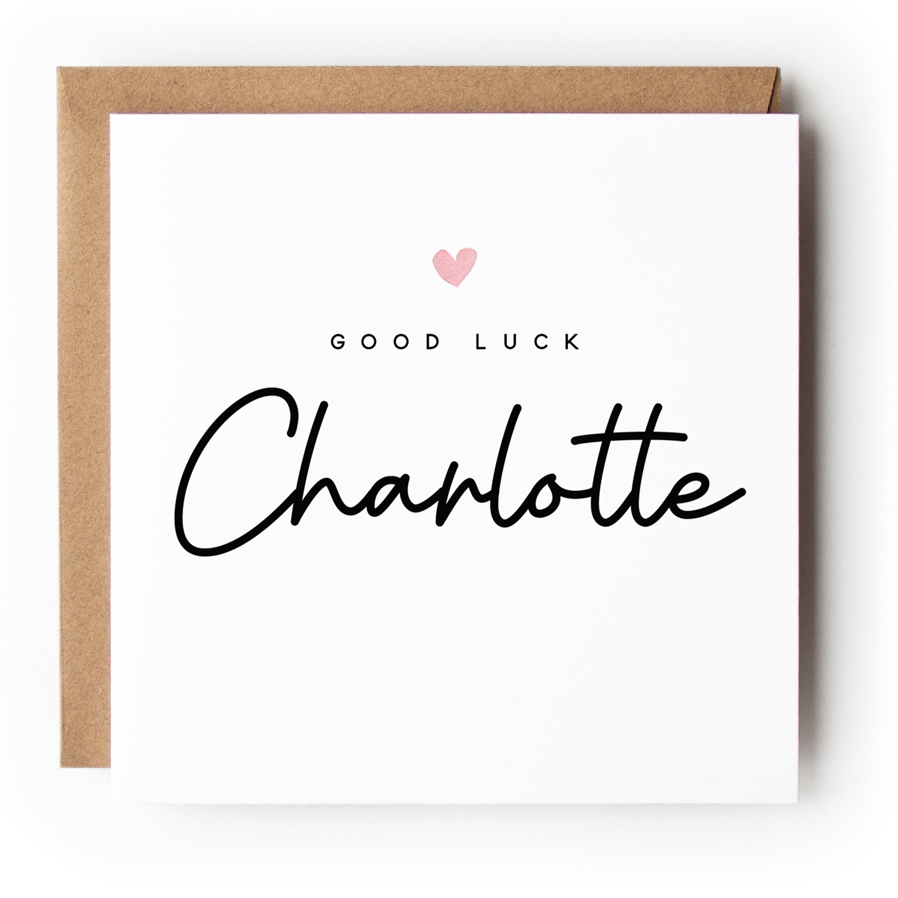 Good Luck Card
