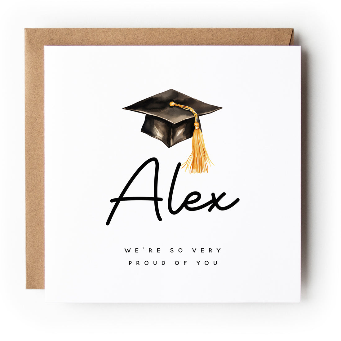 Graduation Card Personalised
