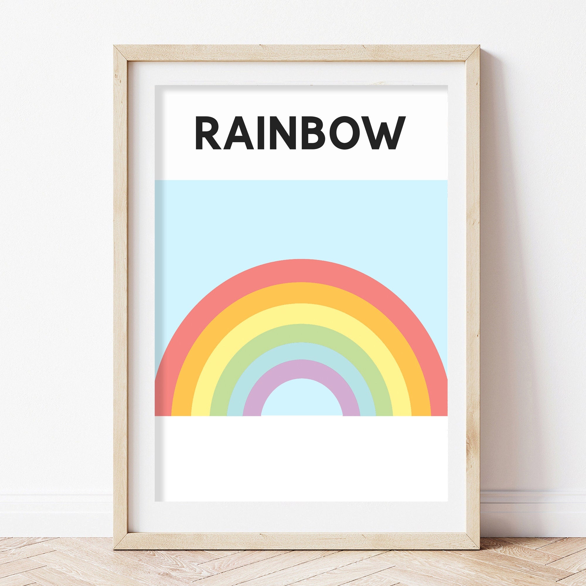 Rainbow Print Children&