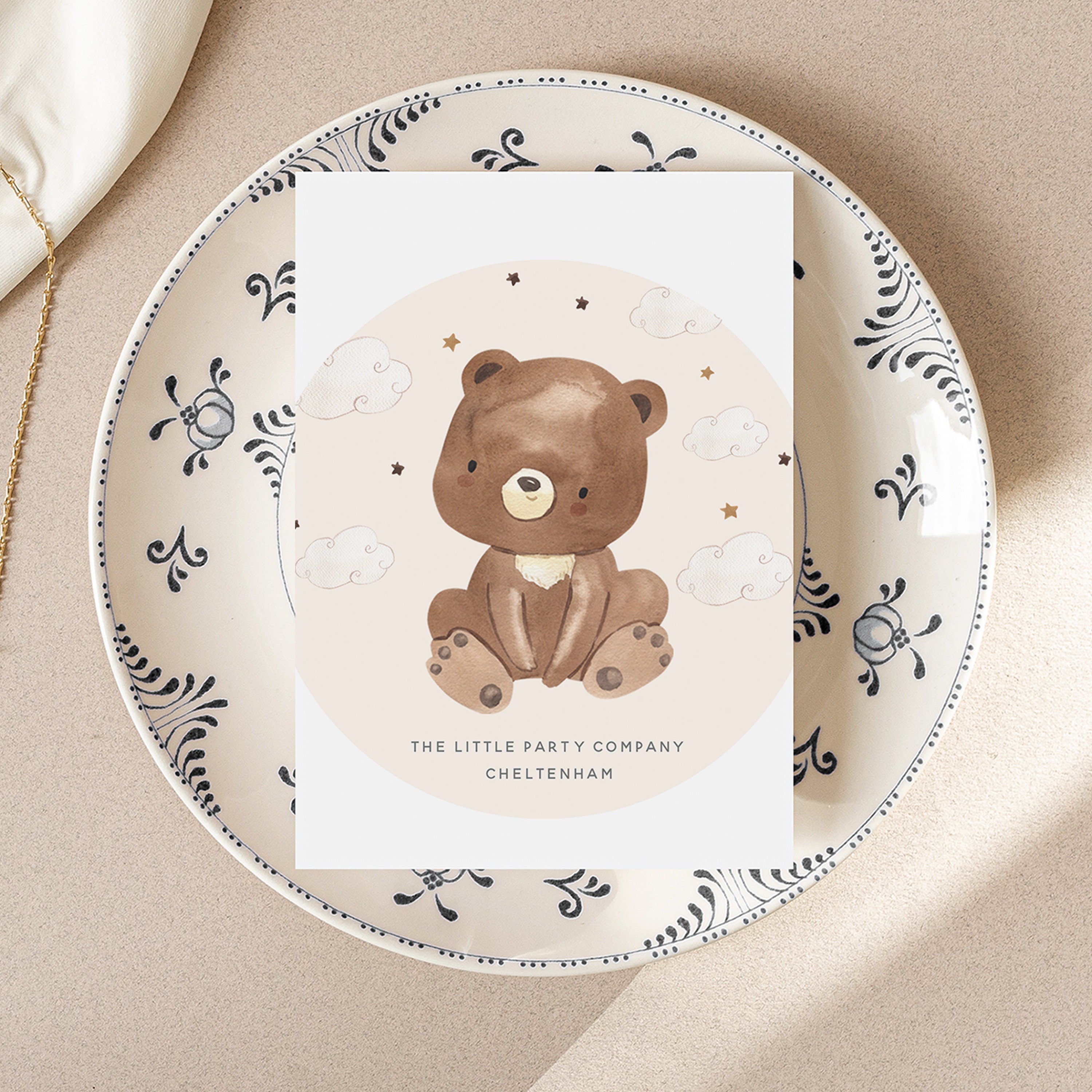 Baby Shower Baby Prediction Cards 50 pack-Teddy Bear Theme-Neutral Baby Shower Games Party New Mum To Be Gender Reveal Party Games Ideas