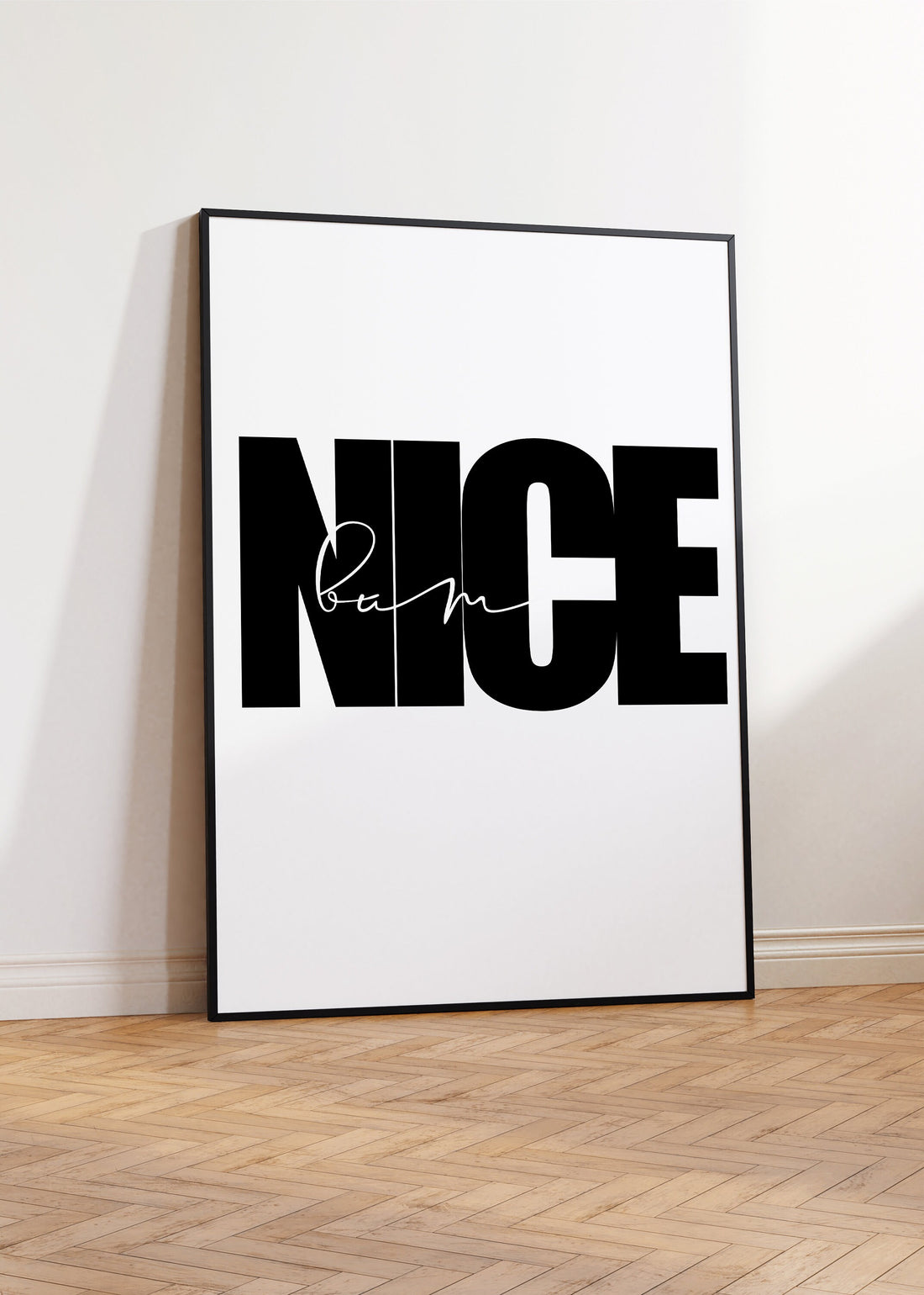 Nice Bum Art Print