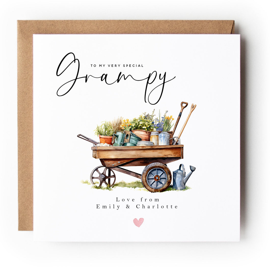 Personalised Grampy Birthday Card