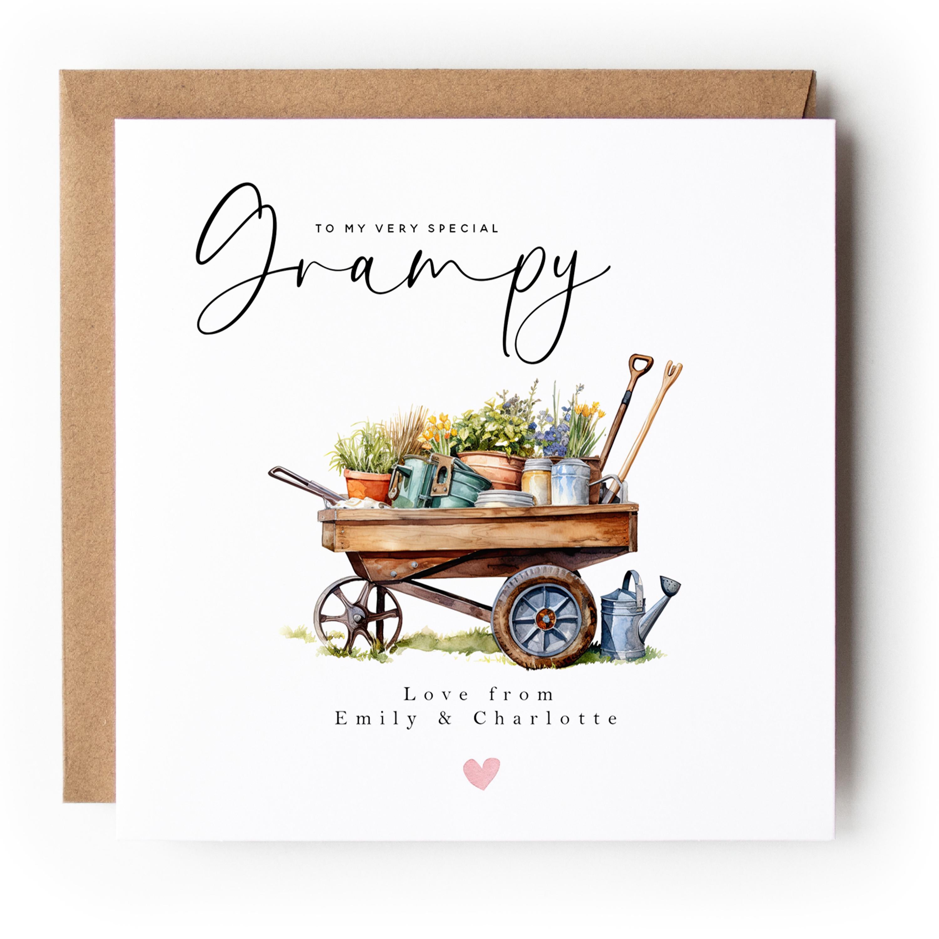 Personalised Grampy Birthday Card