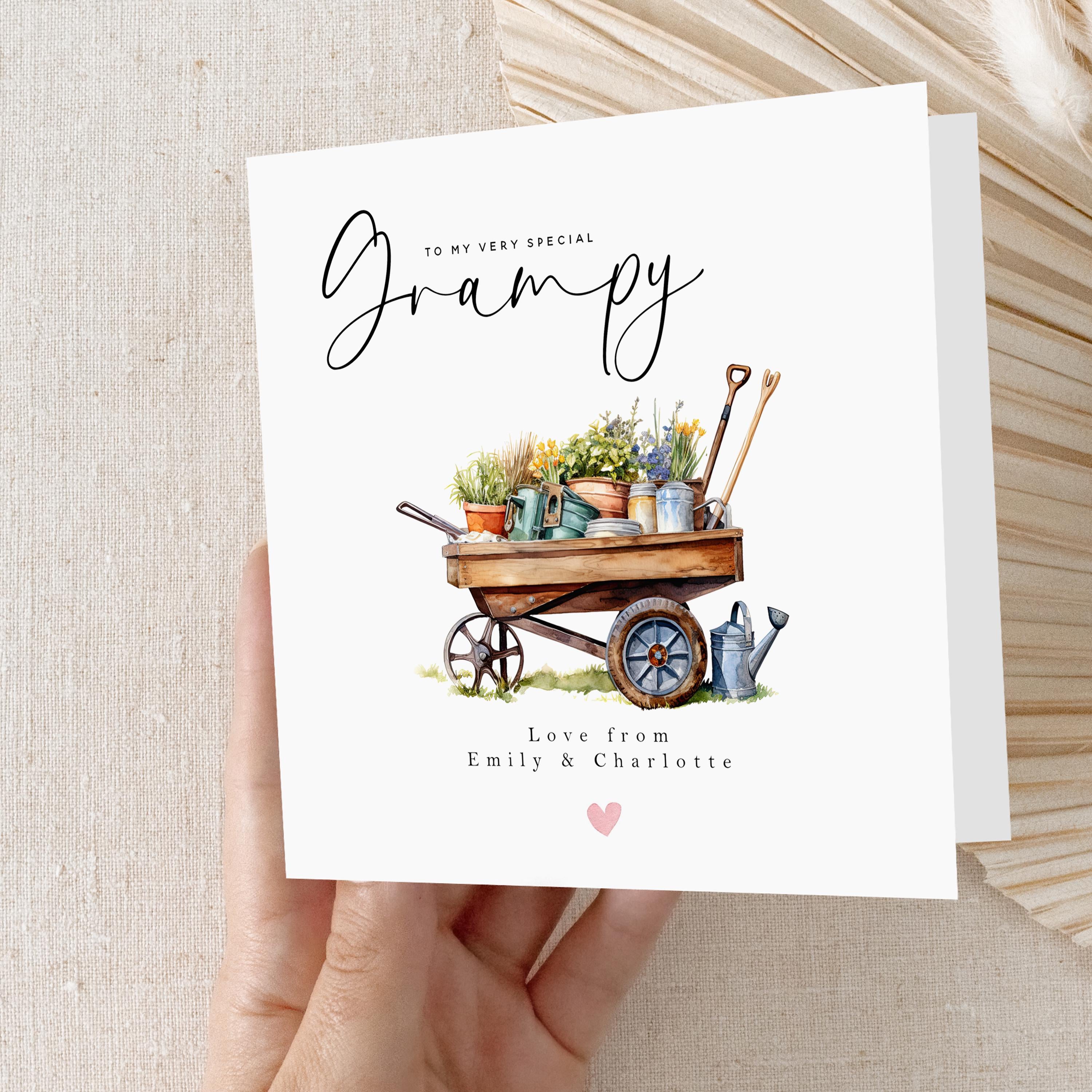 Personalised Grampy Birthday Card