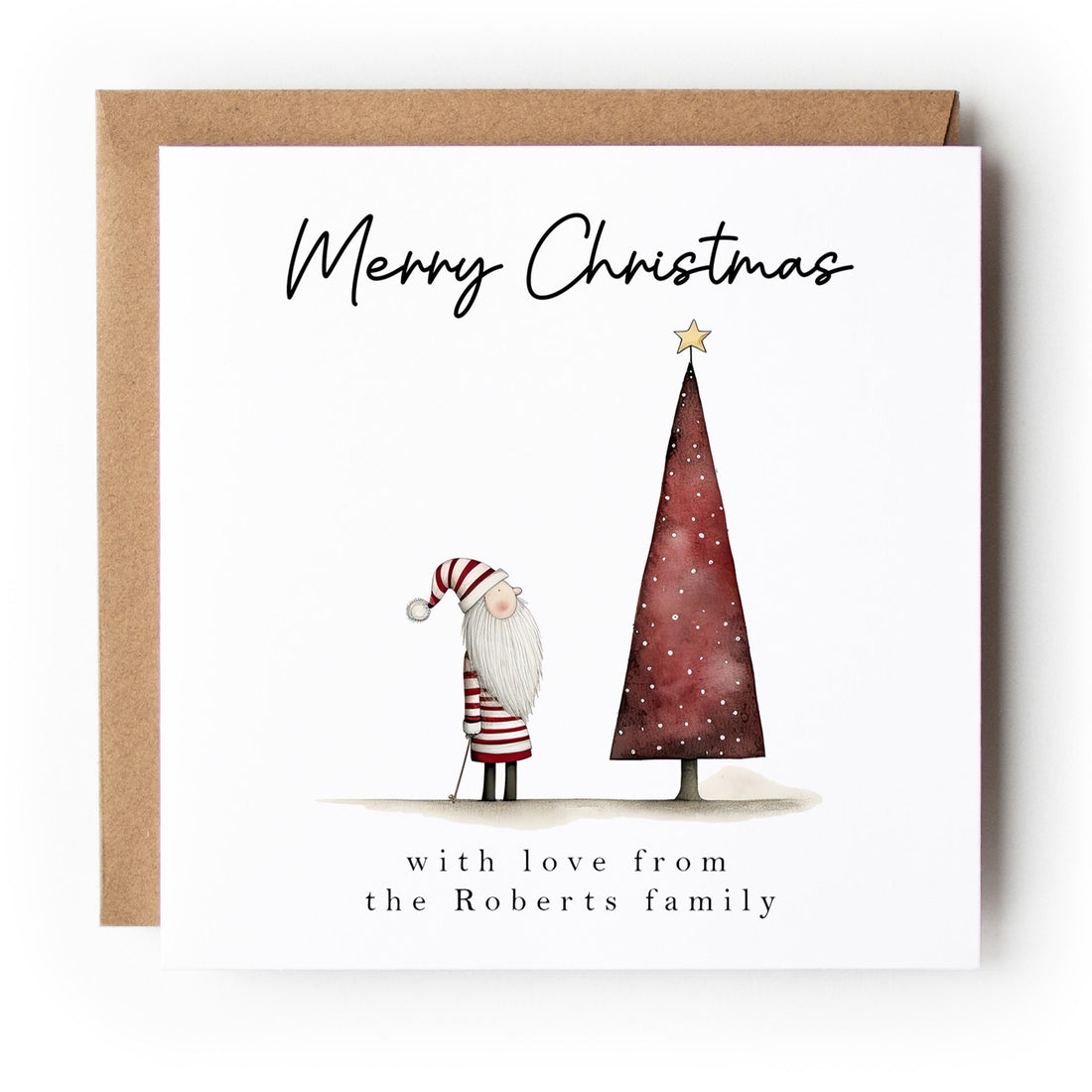 Personalised Christmas Card