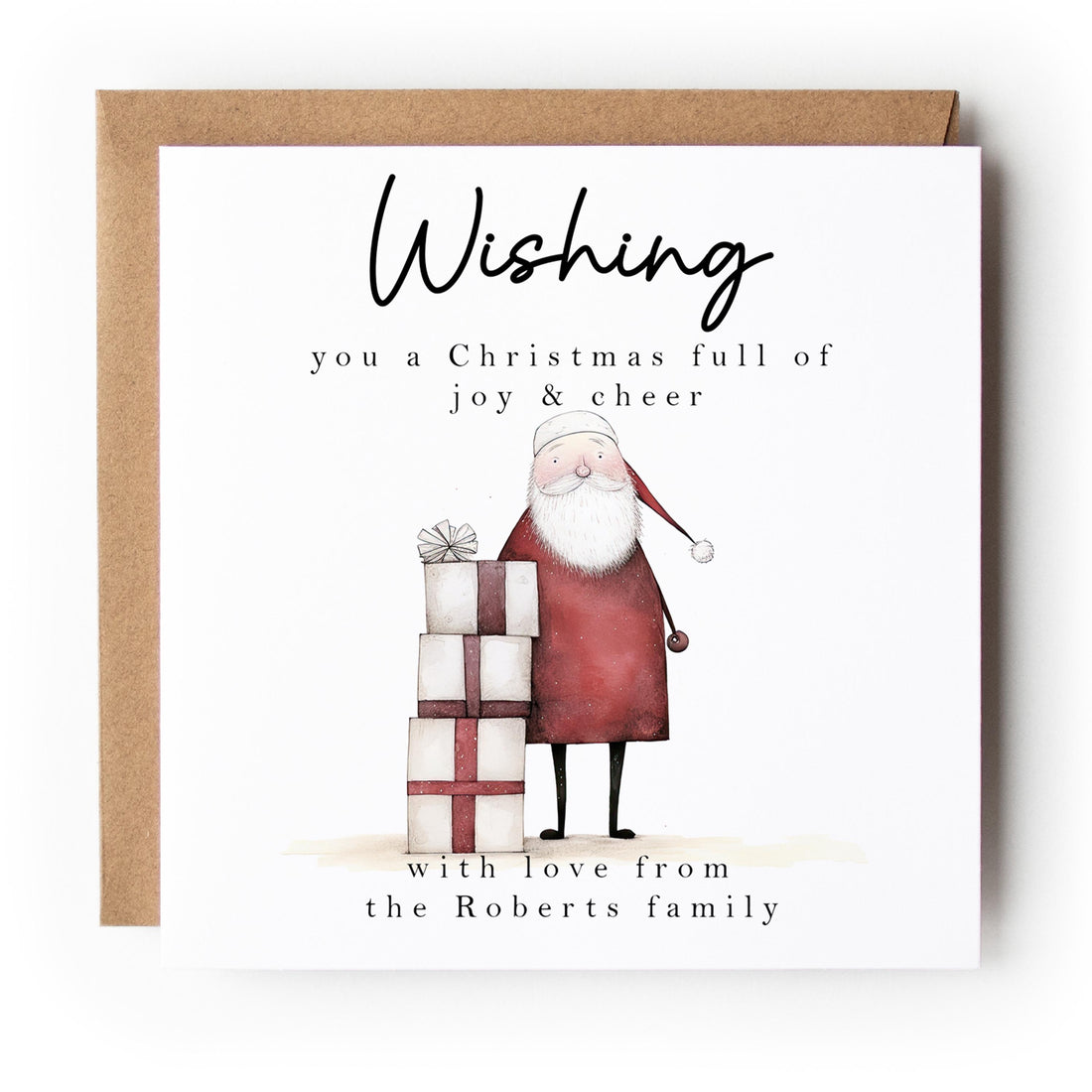 Personalised Christmas Card