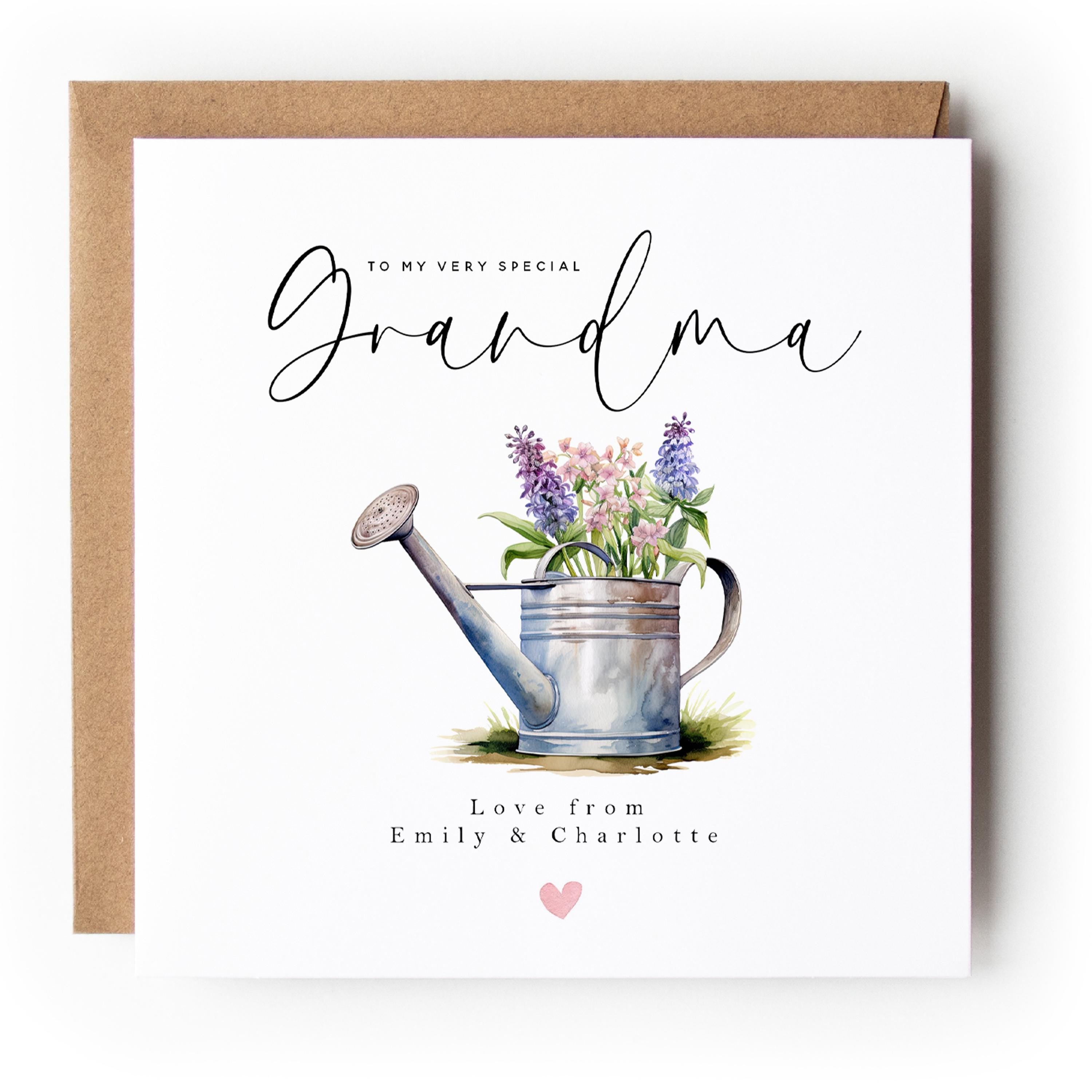 Personalised Grandma Birthday Card