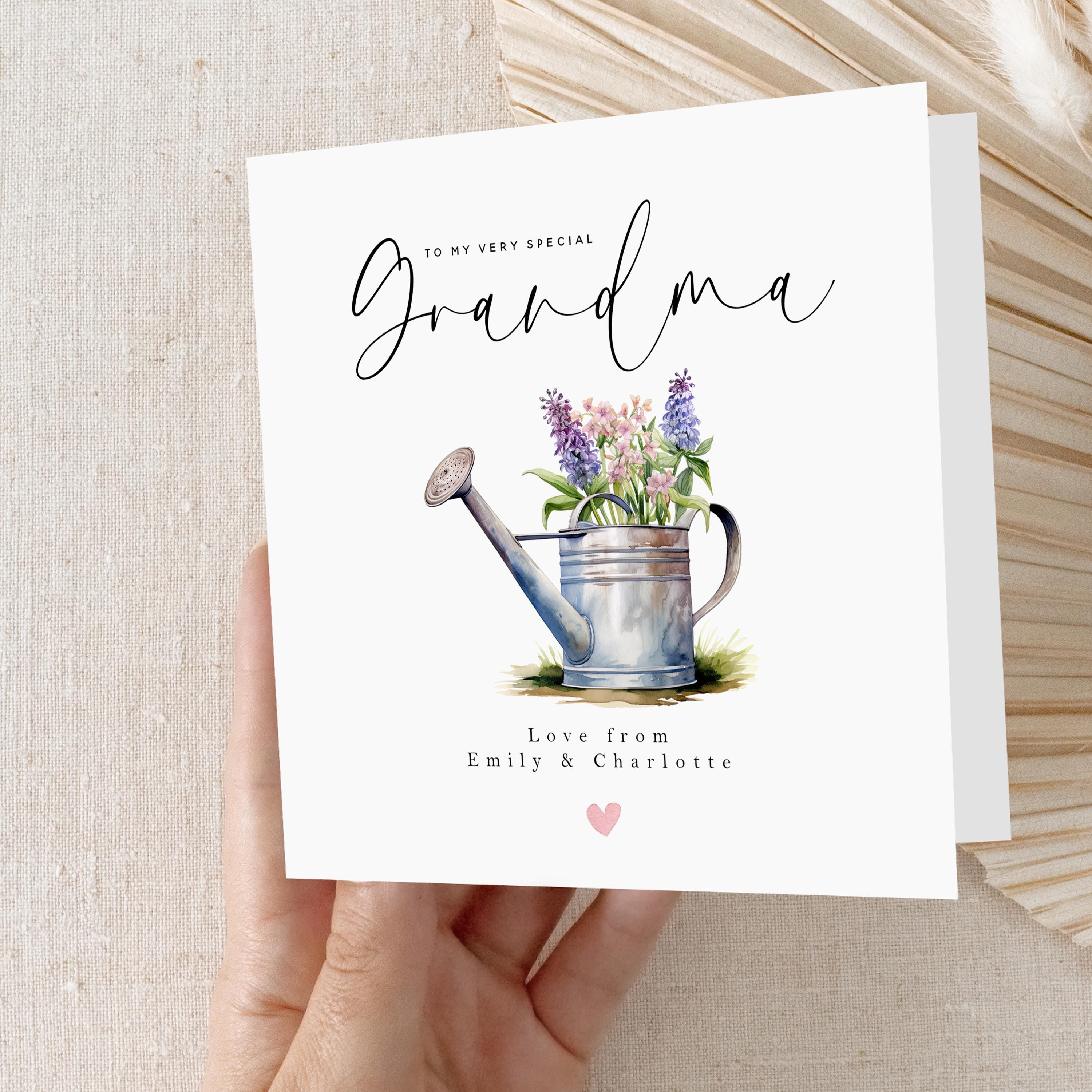 Personalised Grandma Birthday Card