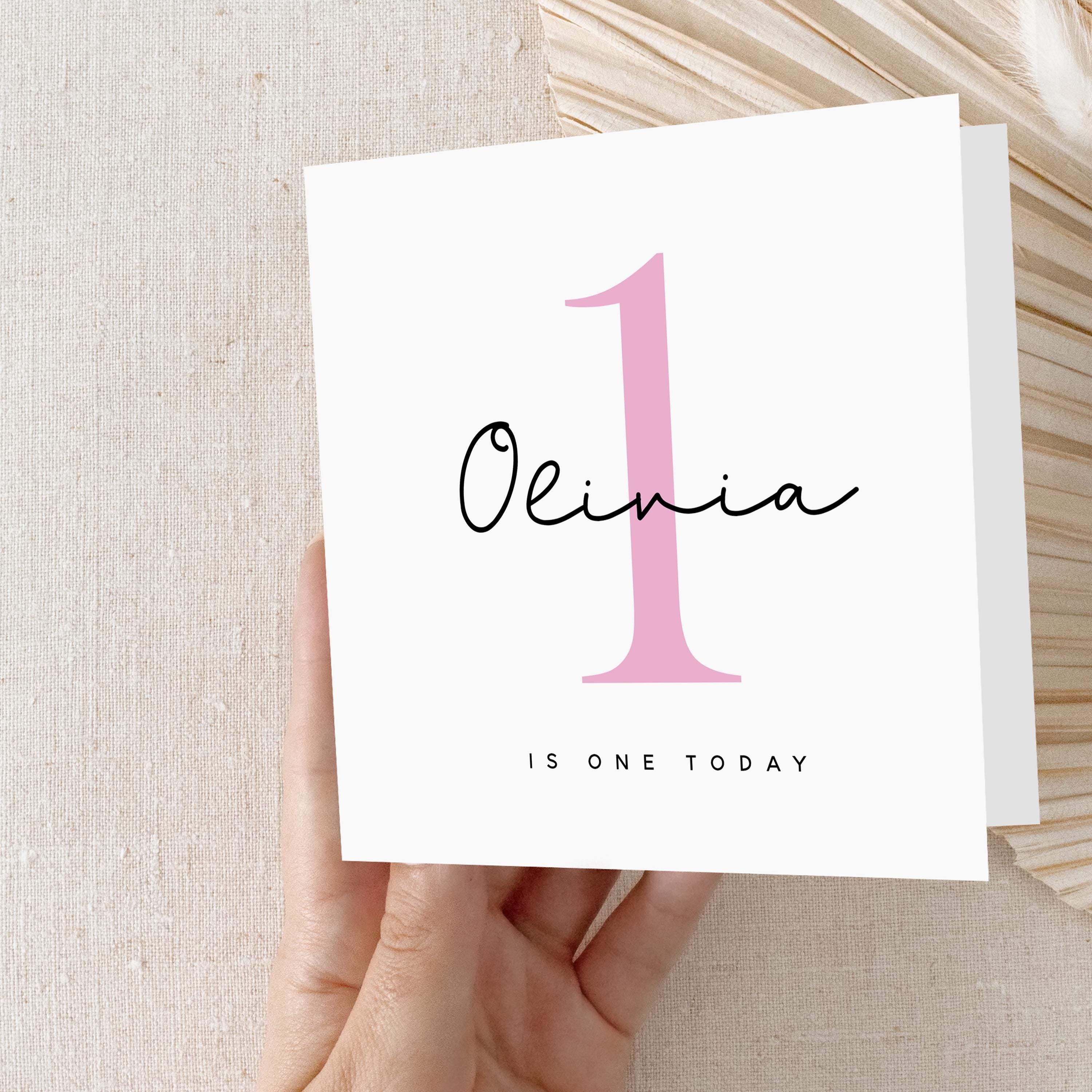 Personalised Birthday Card, Children&