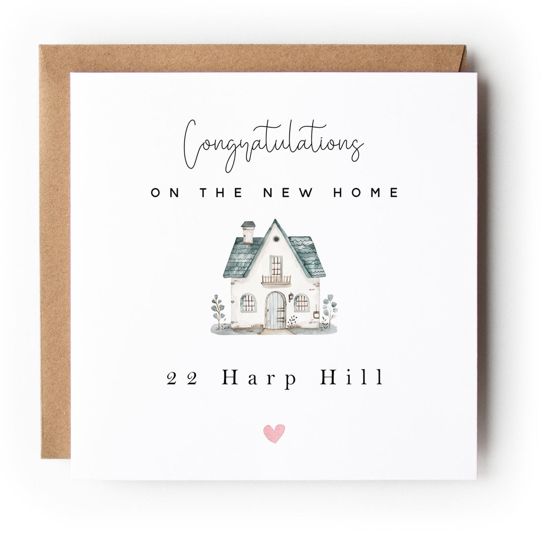 Personalised Housewarming Card