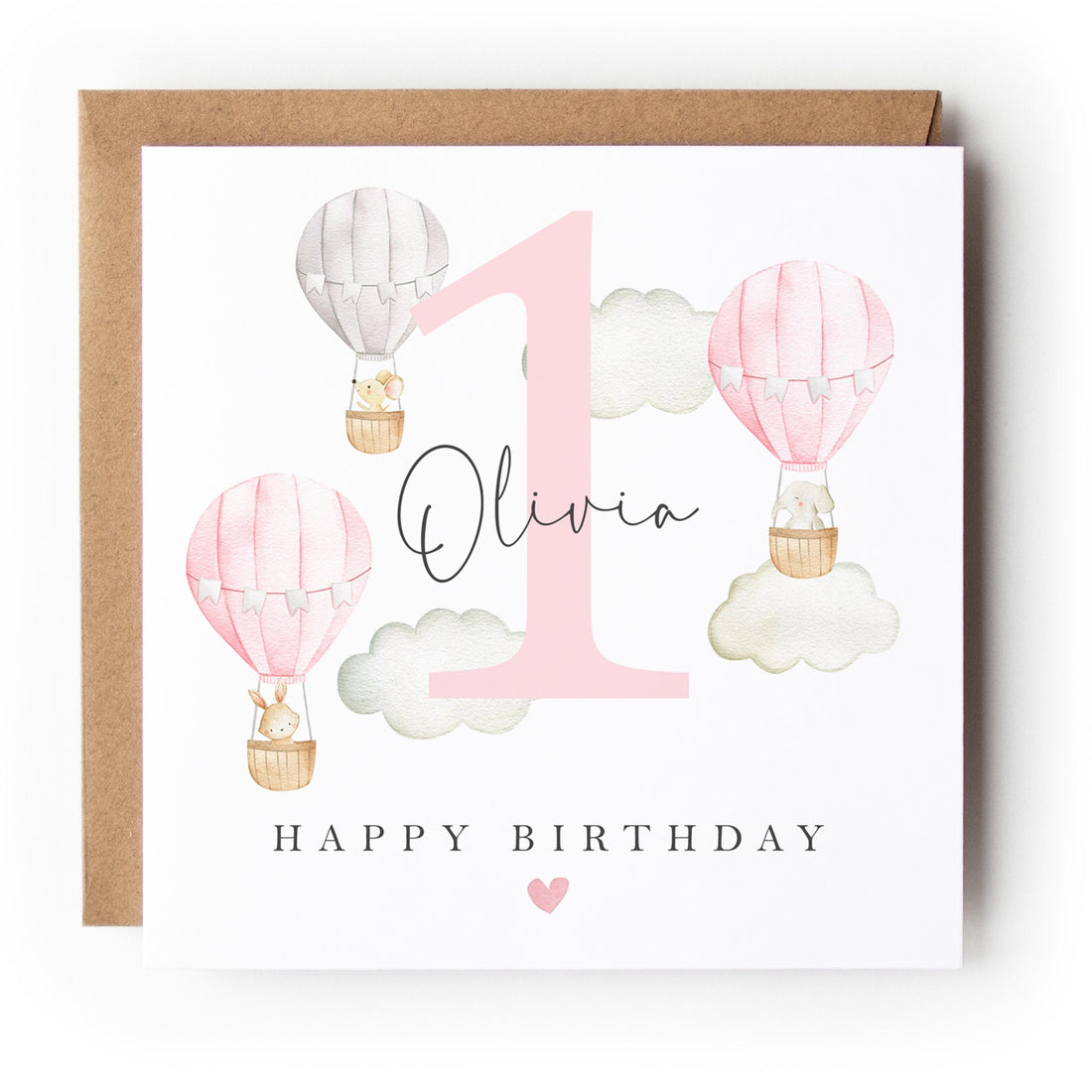 1st Birthday Card, Children&