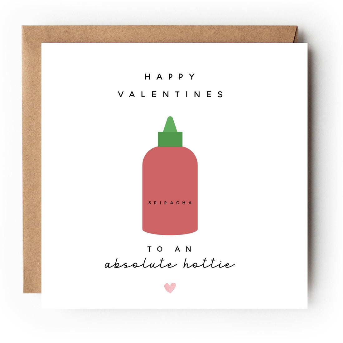 Valentines Card, Absolute Hottie Valentine&