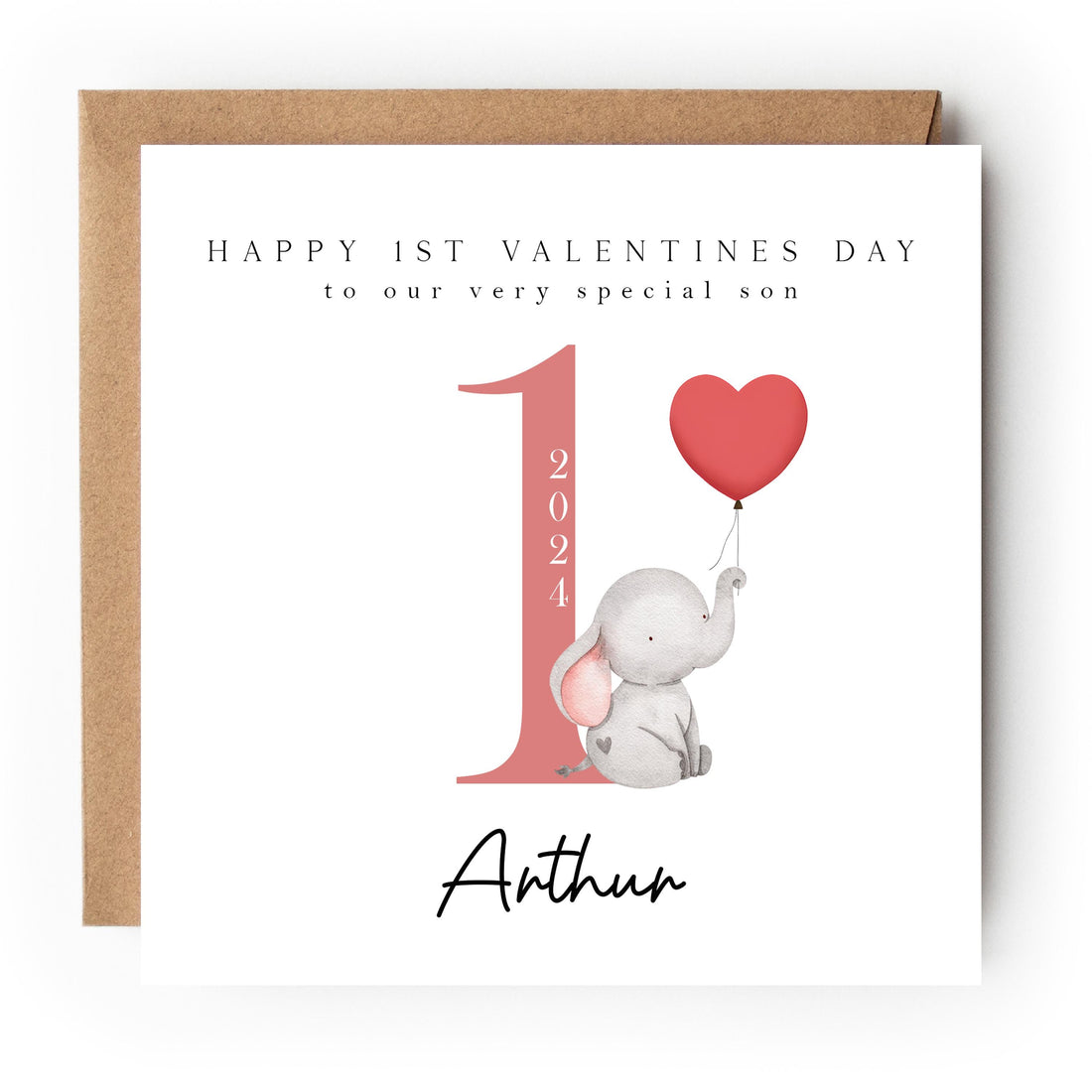 Baby Valentines Day Card, 1st valentines Day, Valentine&