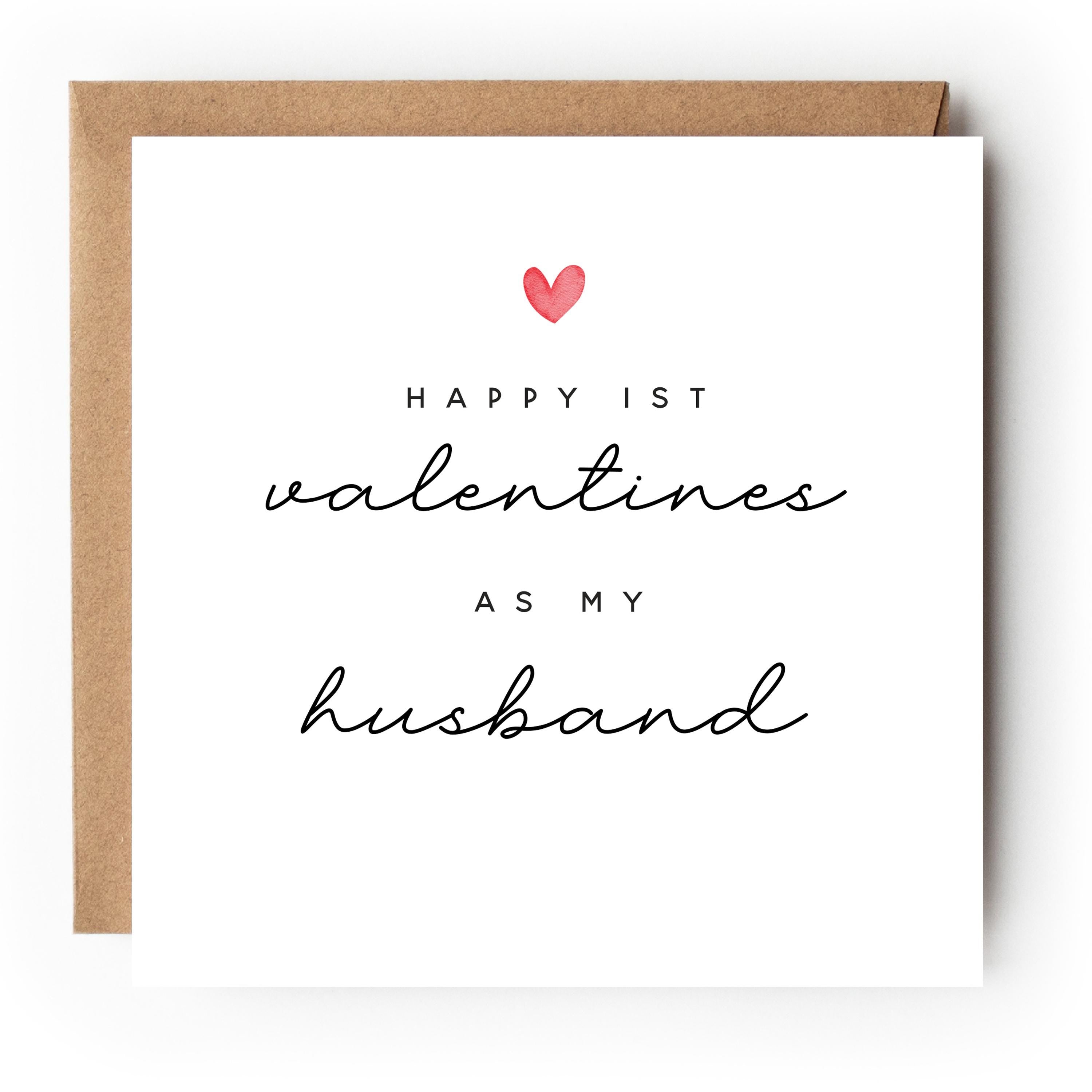 Valentines Card, 1st Valentine&