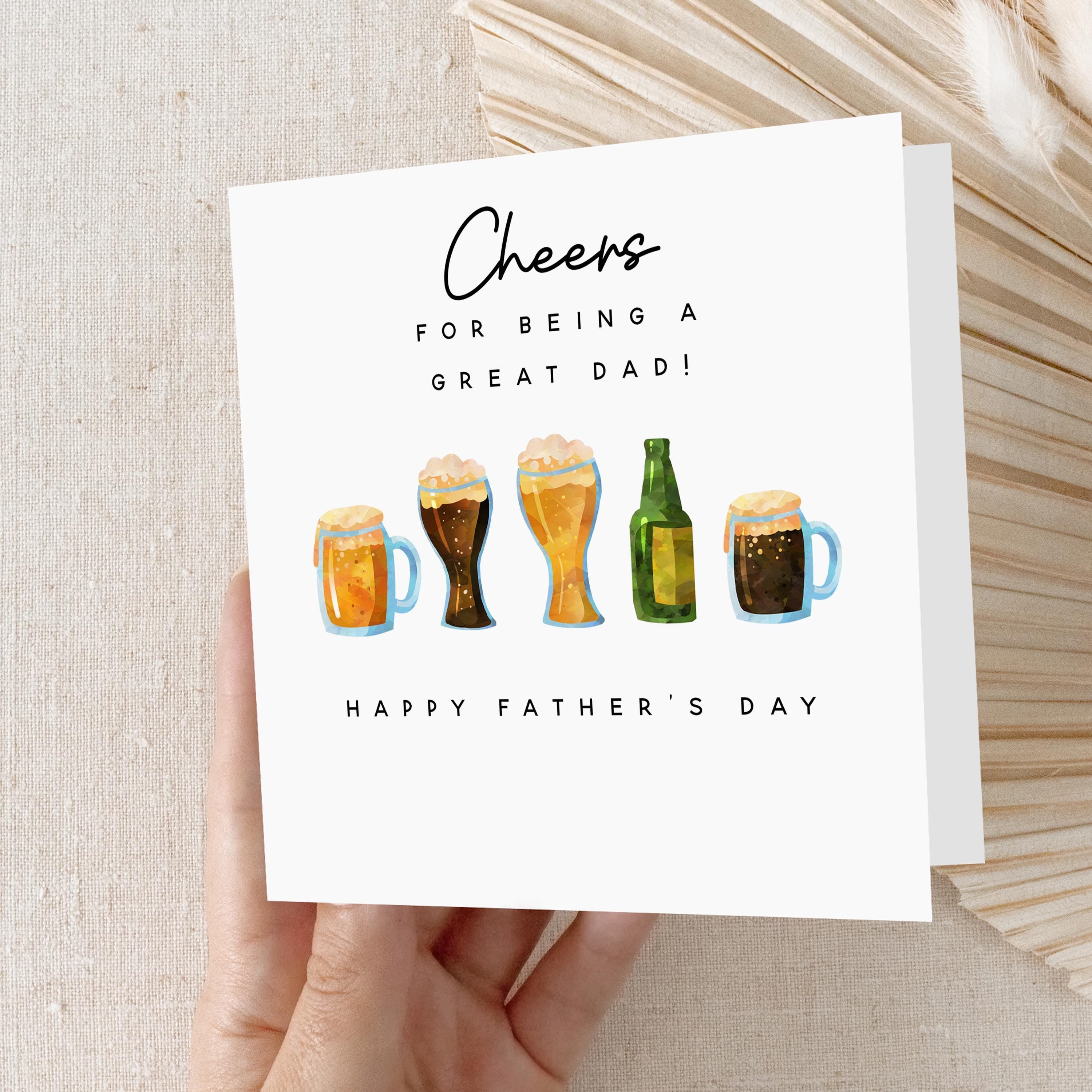 Fathers Day Card-Happy Father&
