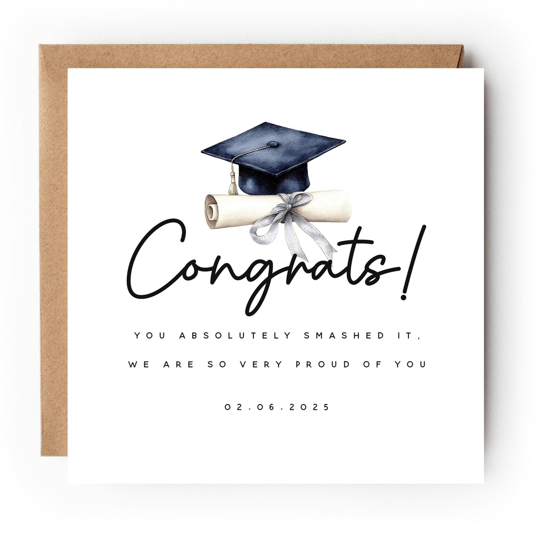 Personalised Graduation Card-Personalised Card-Graduated Card-Well Done-Card For Graduation Day-Card For Son, Daughter, Graduation Gift 6