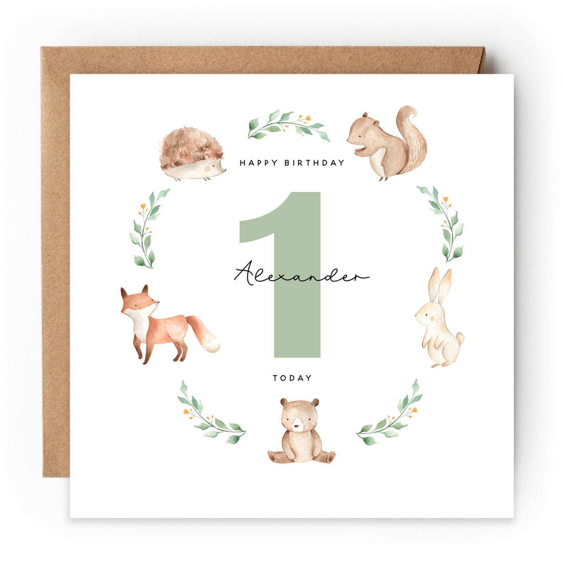 Personalised Birthday Card, Children&