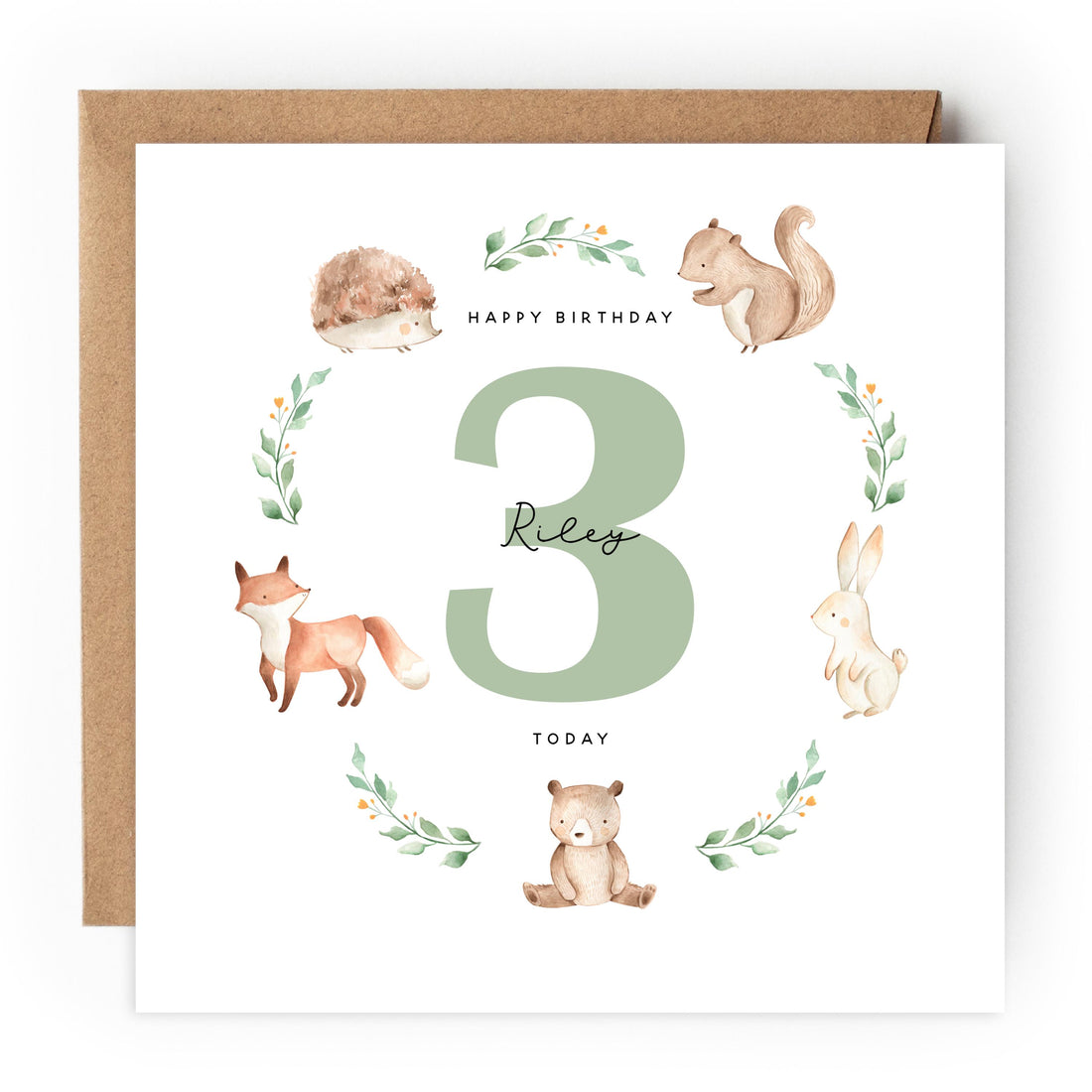 Personalised Birthday Card, Children&