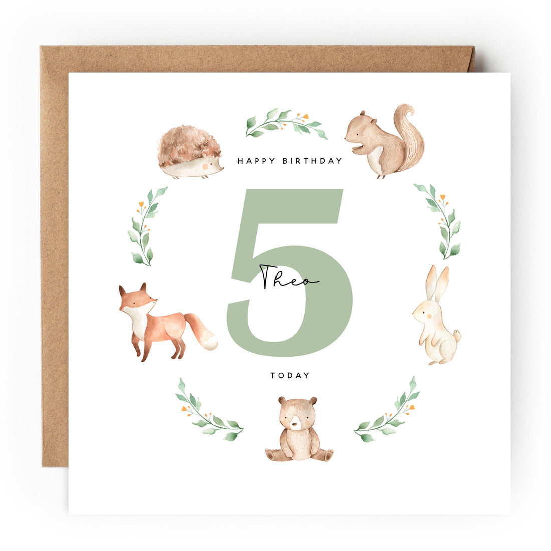 Personalised Birthday Card, Children&