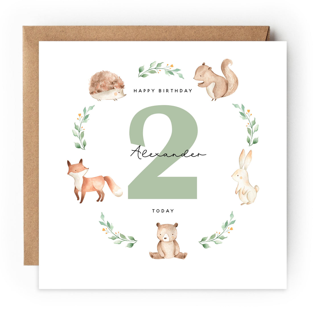 Personalised Birthday Card, Children&