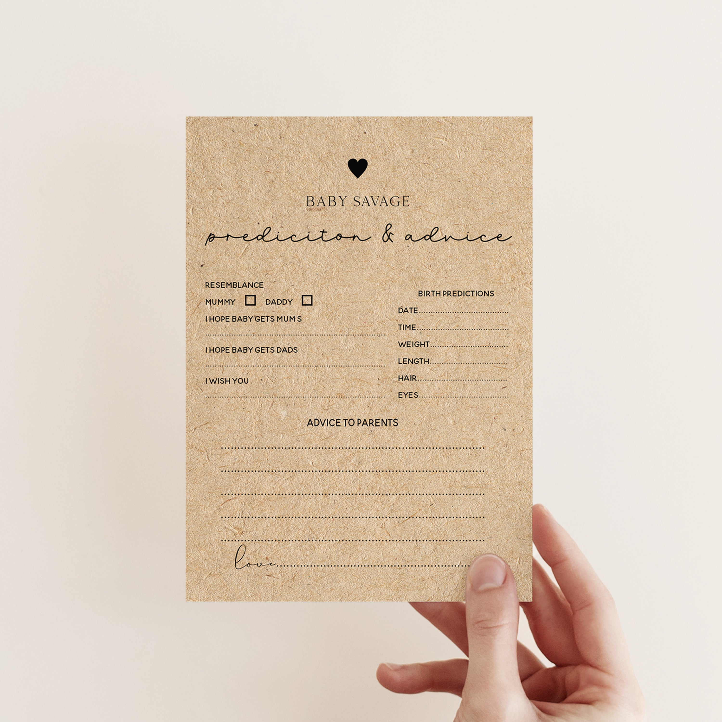 Personalised Kraft Prediction & Advice To Parents Game