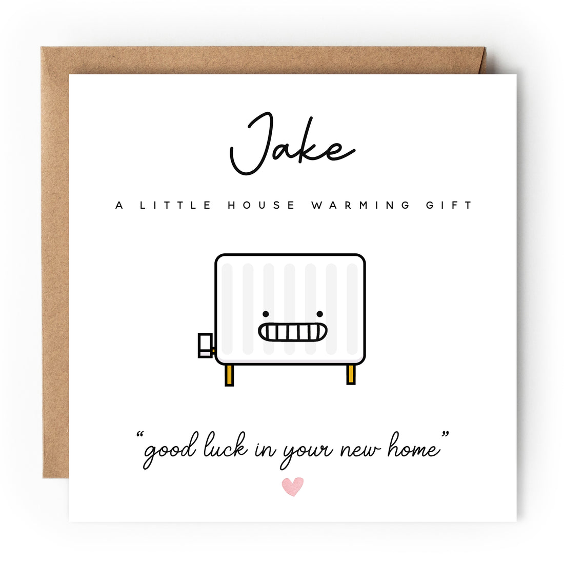 Personalised Housewarming Card