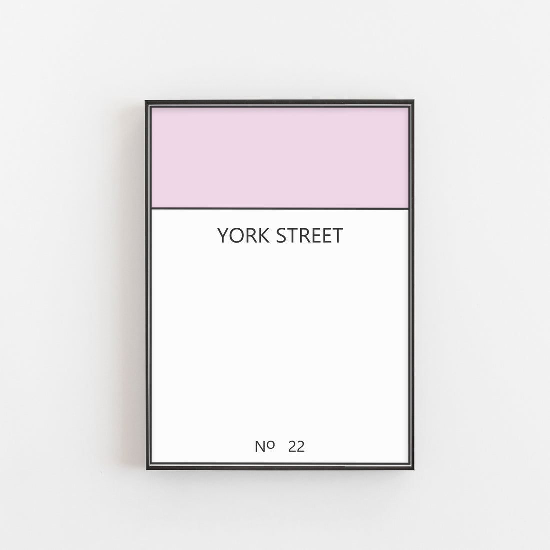 Retro board game inspired personalised Print