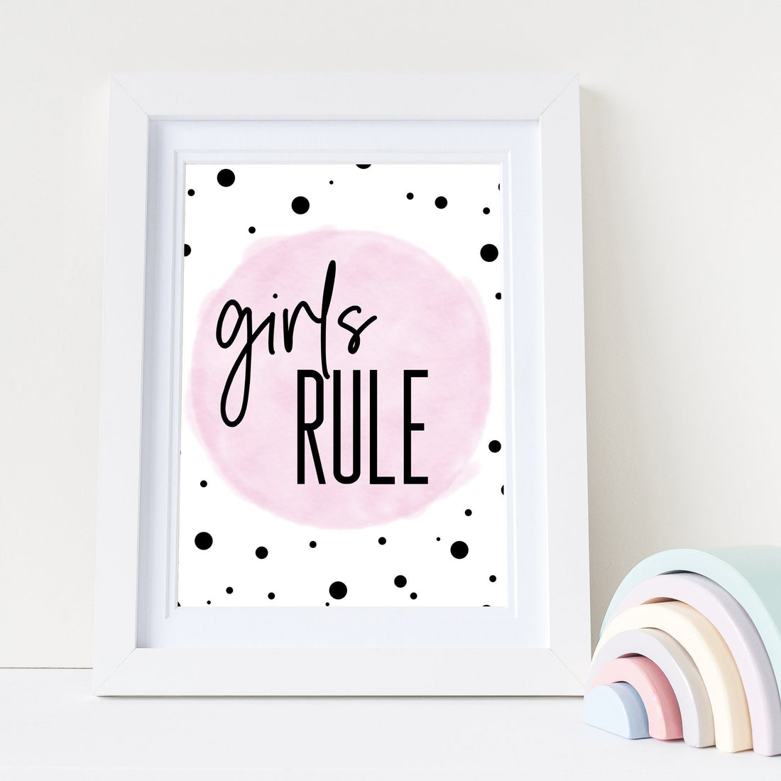 gIRLS RULE PRINT