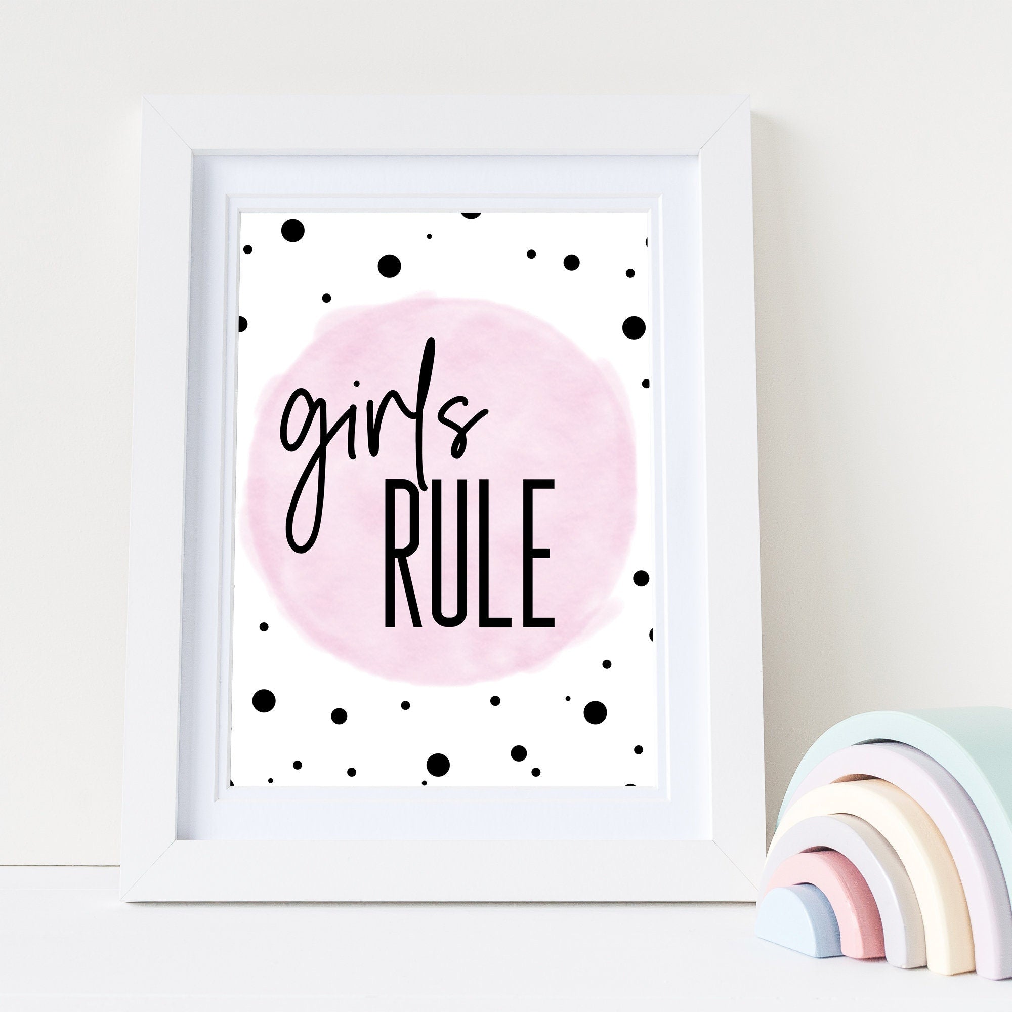 gIRLS RULE PRINT