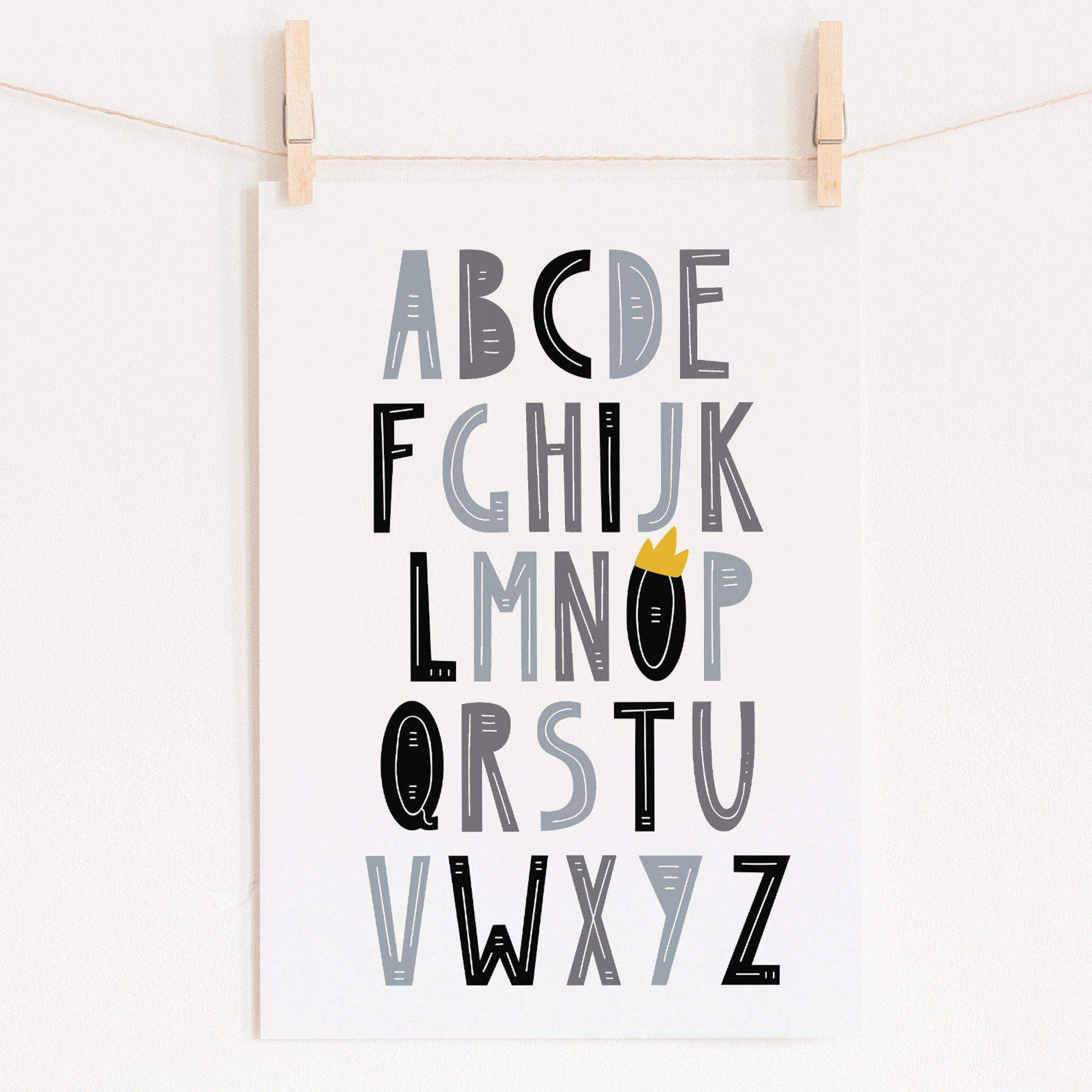Alphabet Print