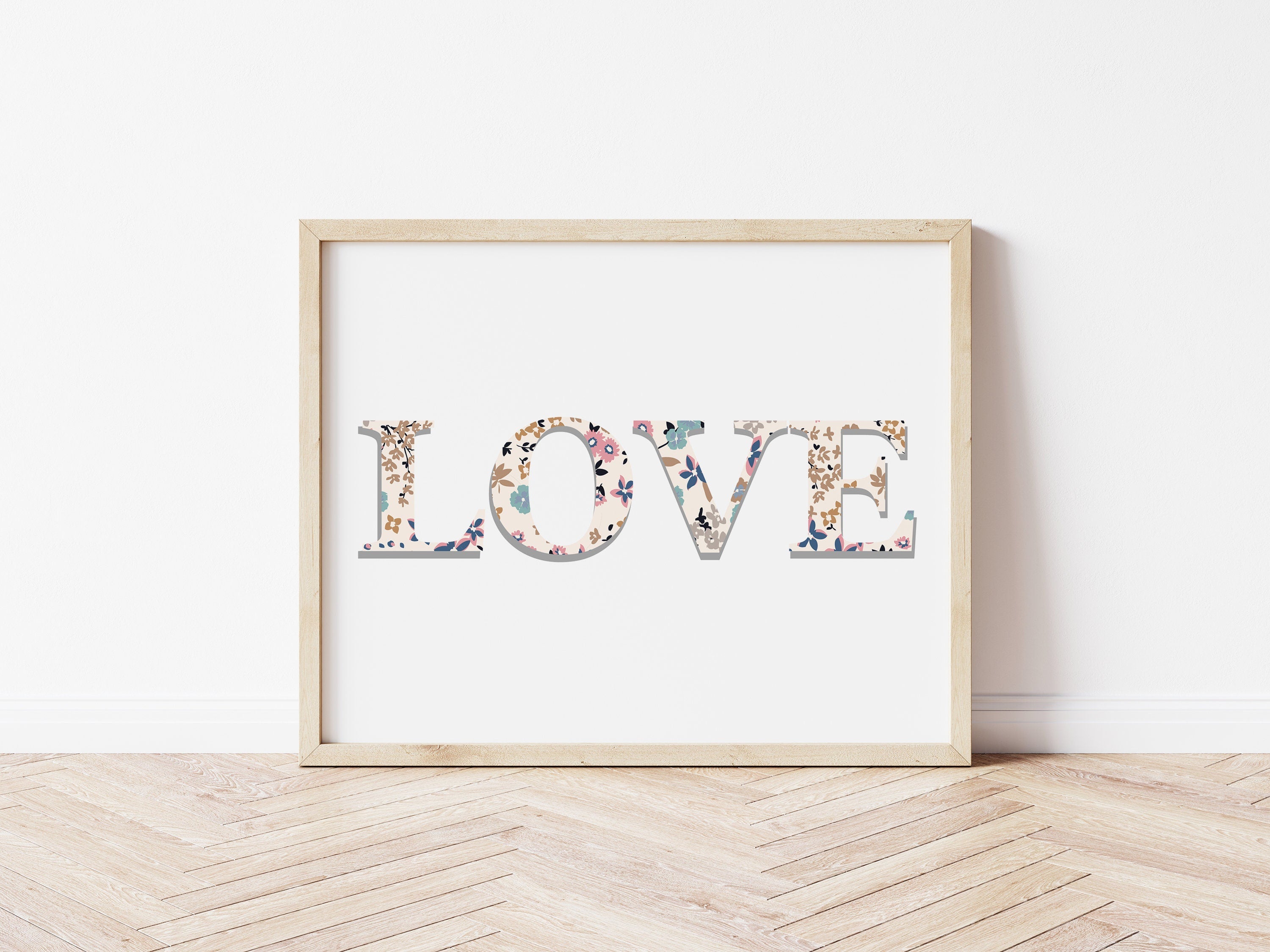 Ditsy love Print