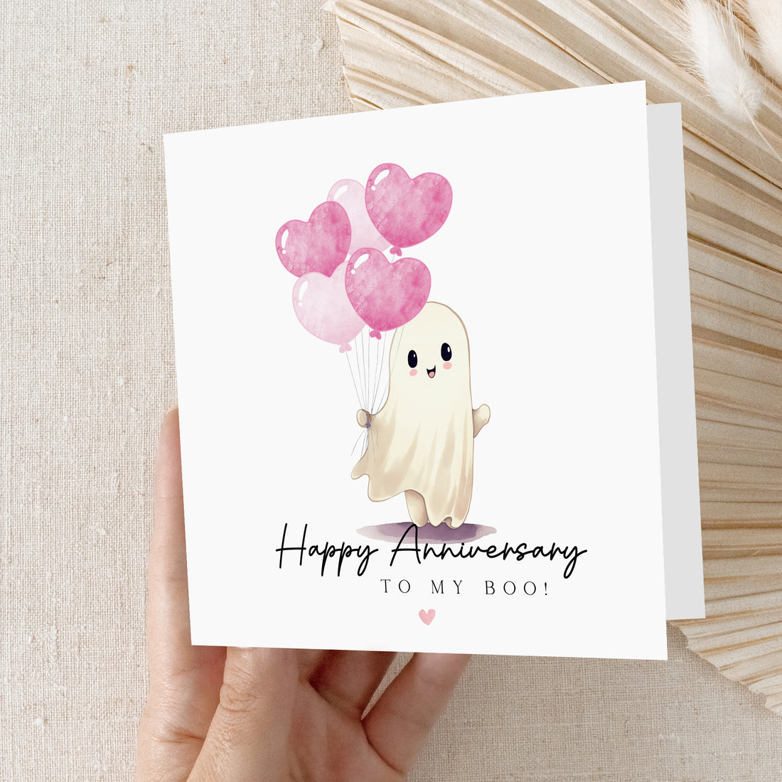 Happy Anniversary To My Boo Card