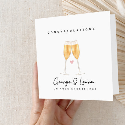 Personalised Engagement Card