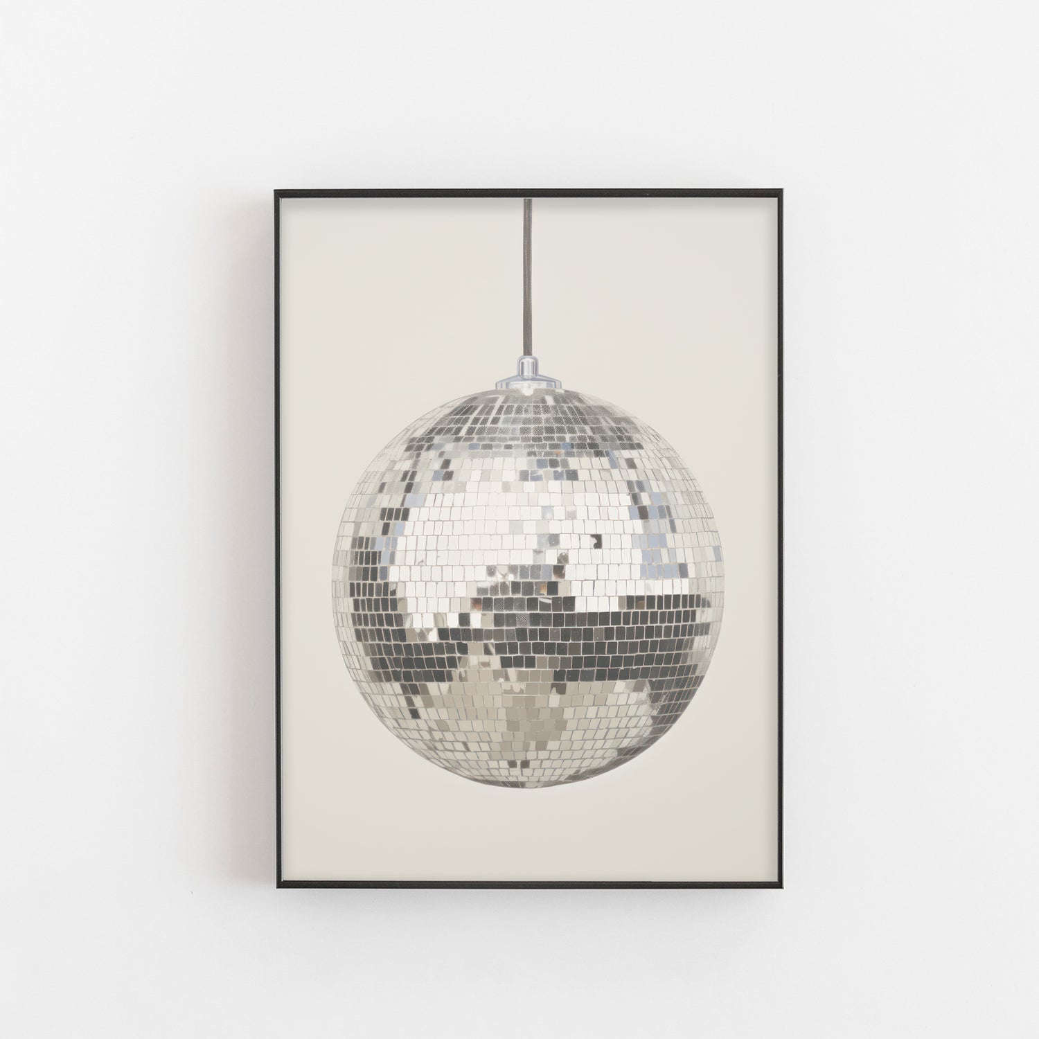 Disco Ball Print