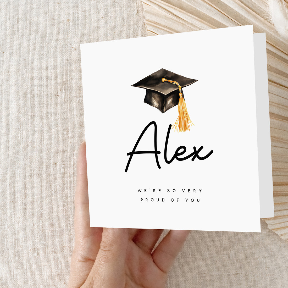 Graduation Card Personalised