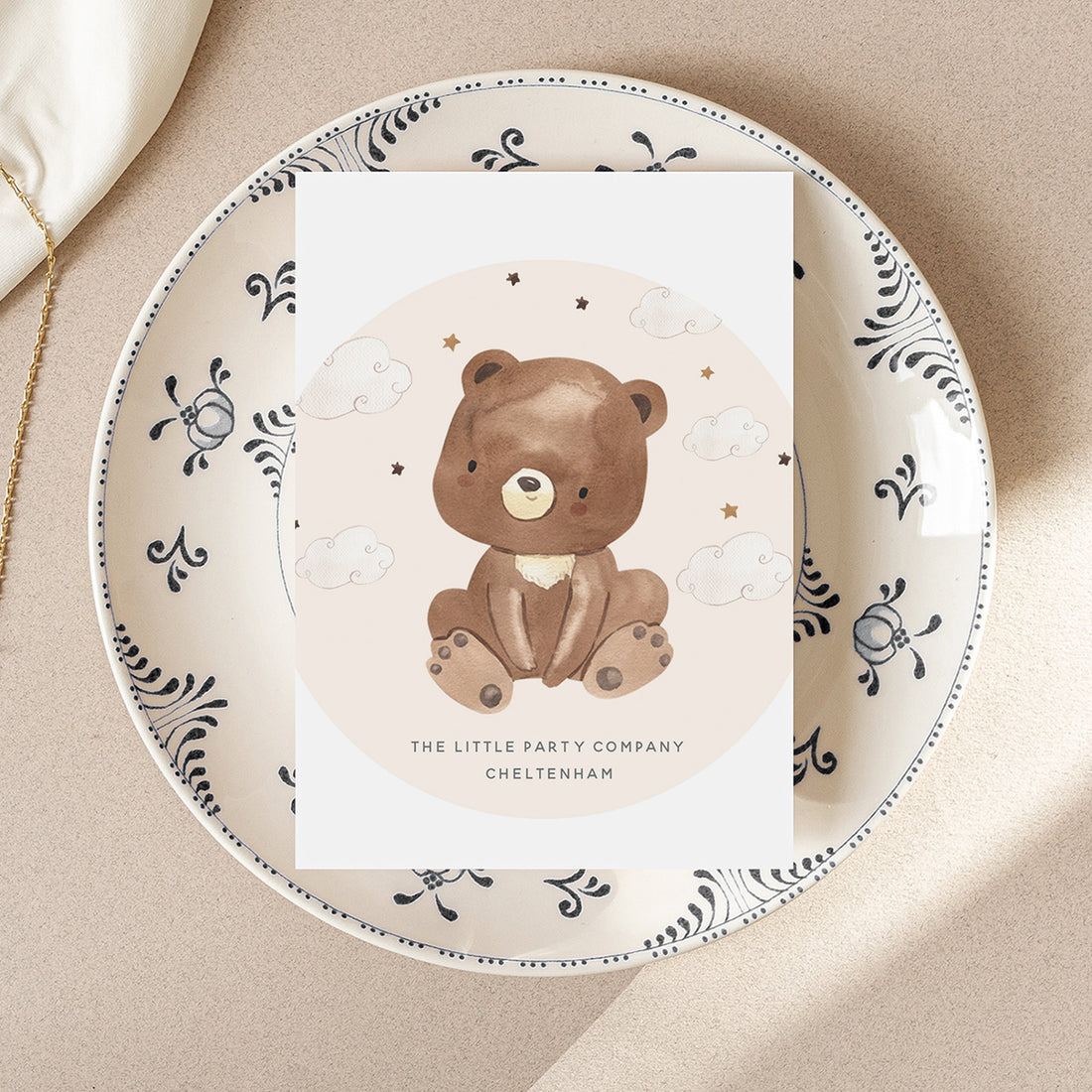 Baby Shower Baby Prediction Cards 50 pack-Teddy Bear Theme-Neutral Baby Shower Games Party New Mum To Be Gender Reveal Party Games Ideas