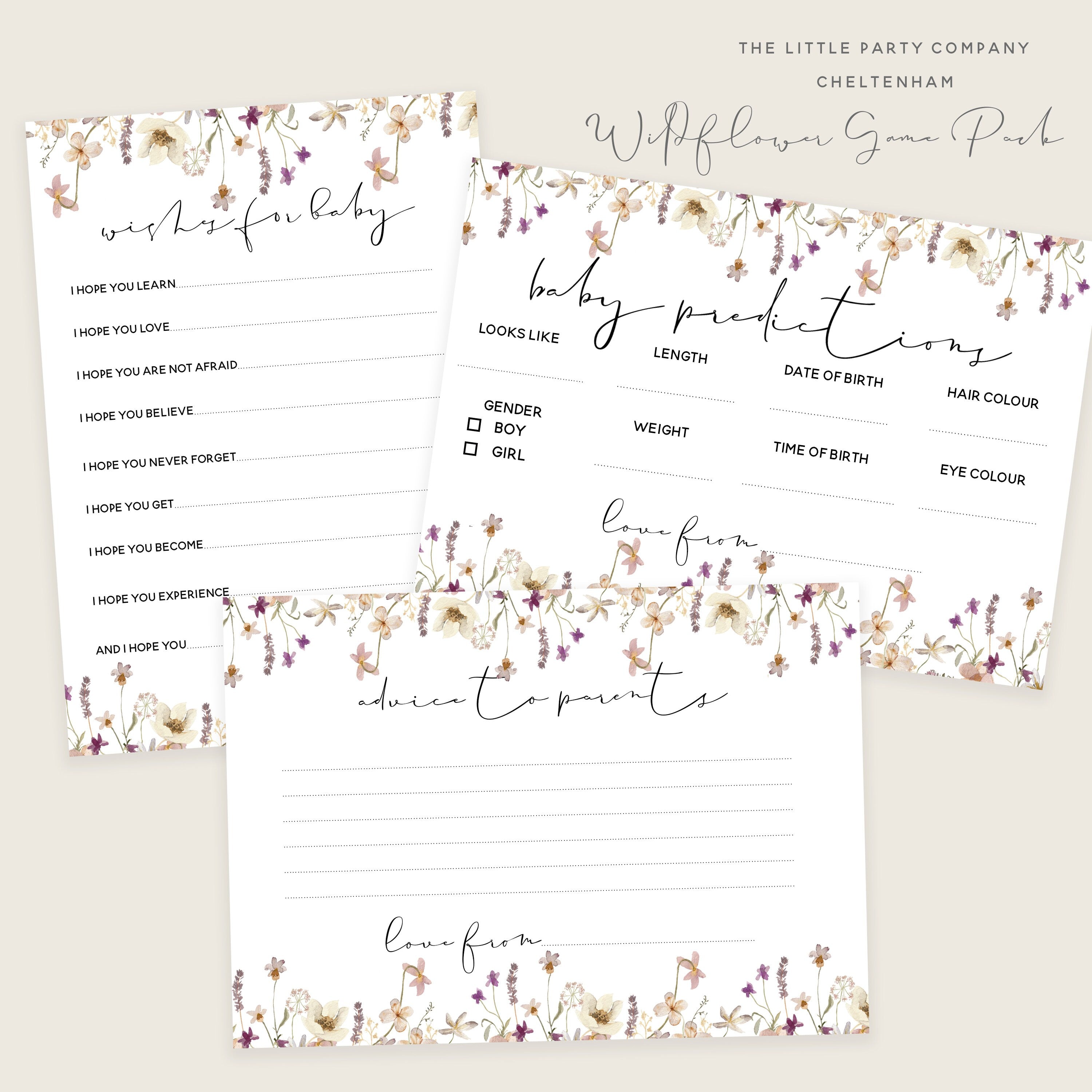 Wildflower 3 in 1 Game Pack