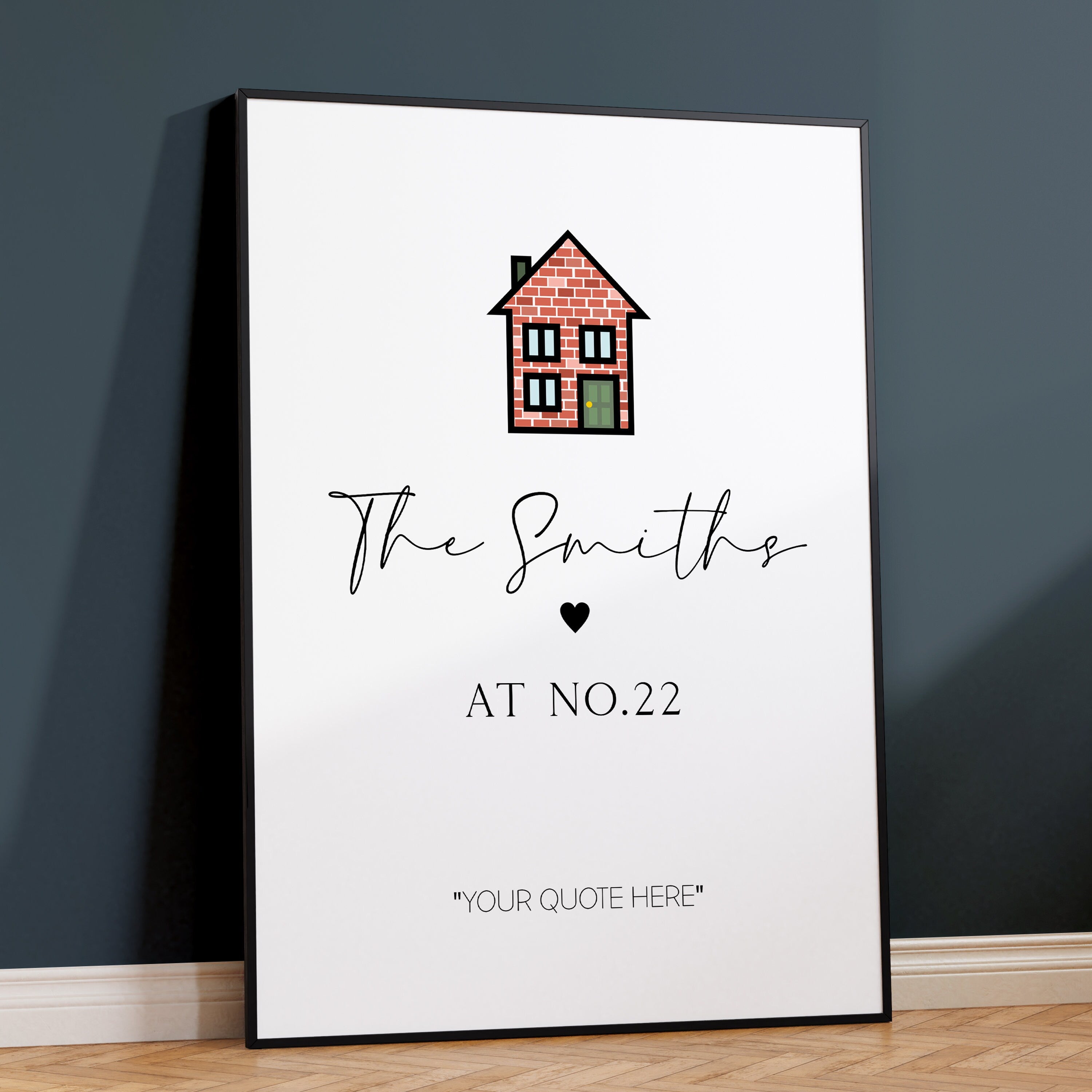 Personalised Home Print