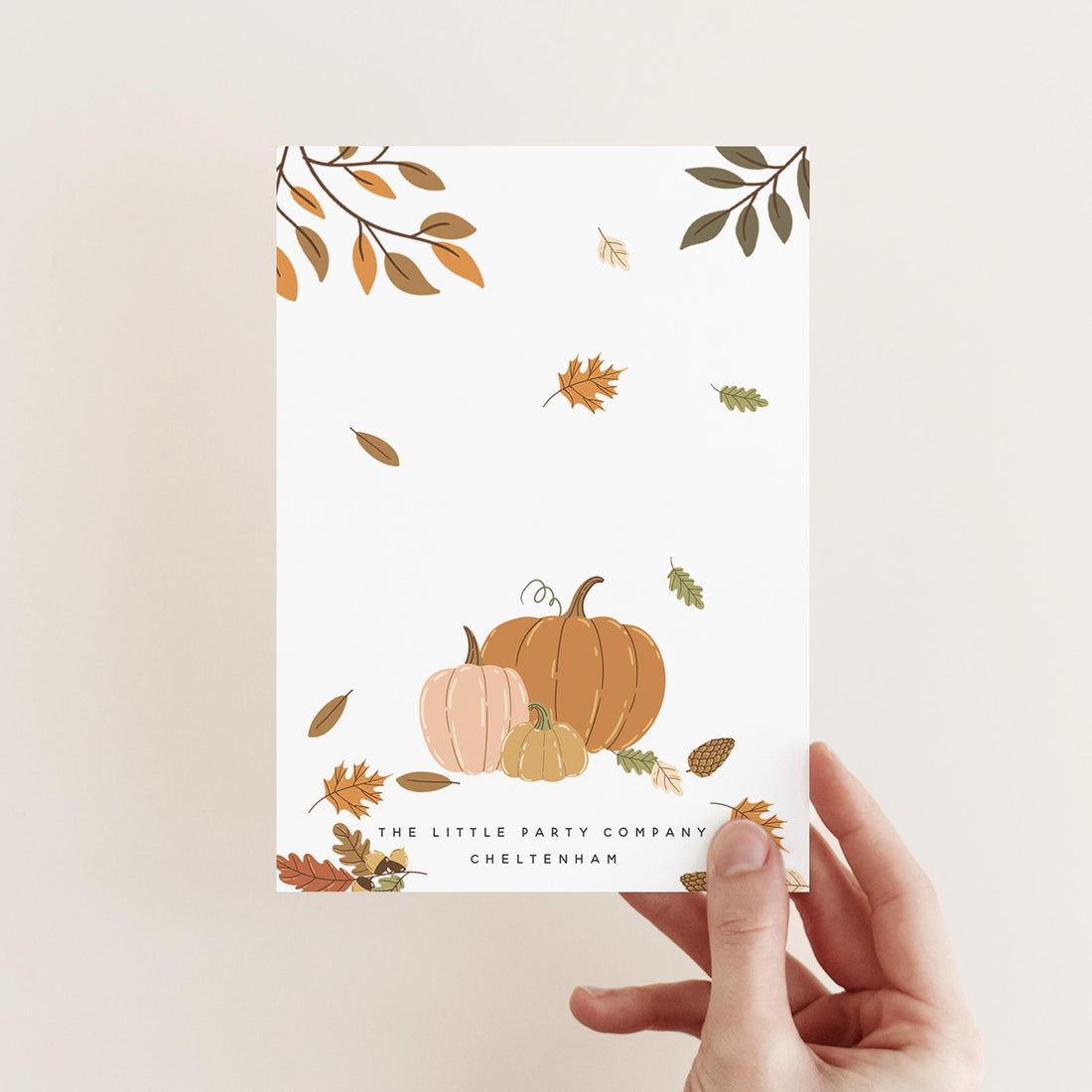 Autumn Fall Theme Baby Prediction Cards