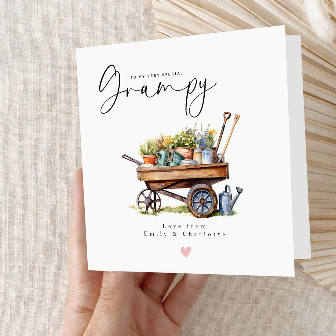 Personalised Grampy Birthday Card