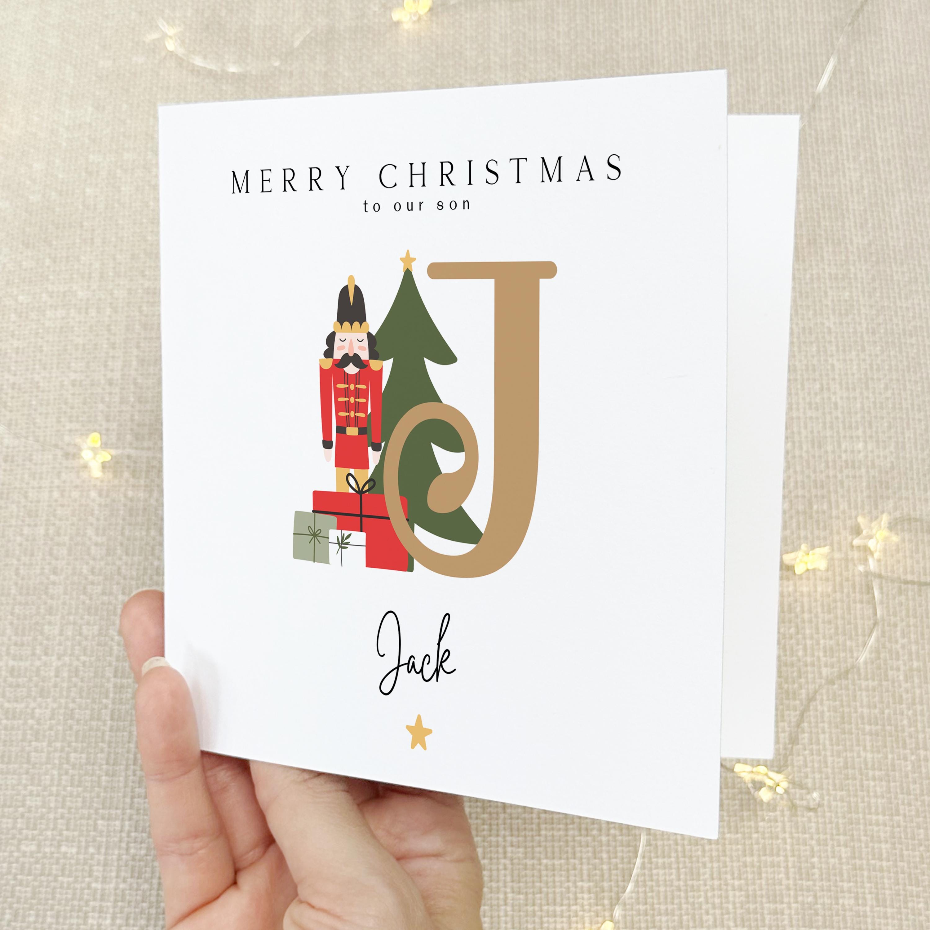 Personalised Childrens Christmas Card