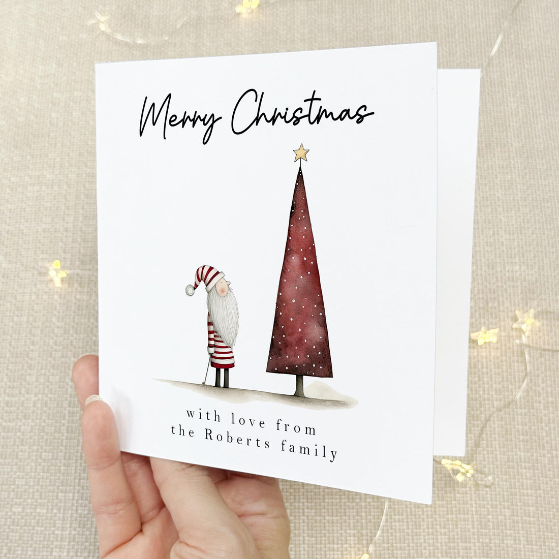 Personalised Christmas Card