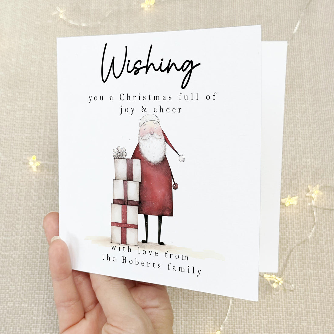 Personalised Christmas Card