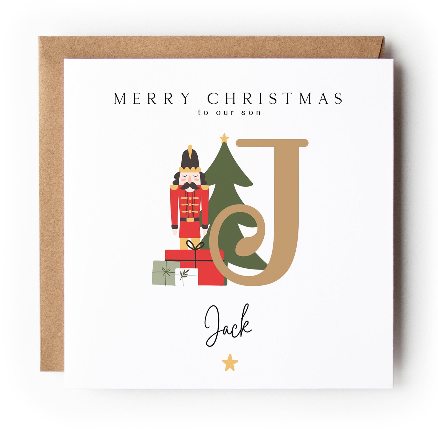 Personalised Childrens Christmas Card