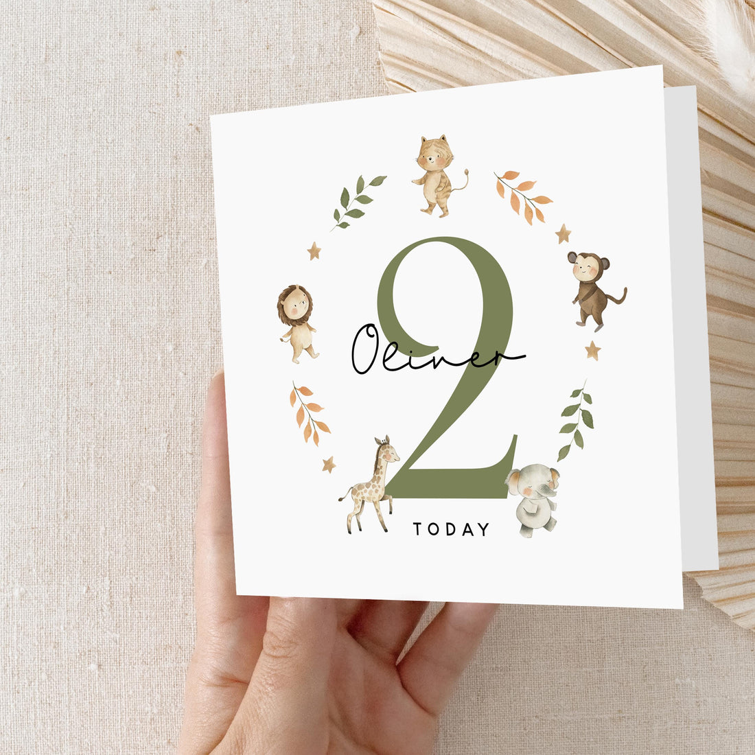 Personalised Birthday Card, Children&