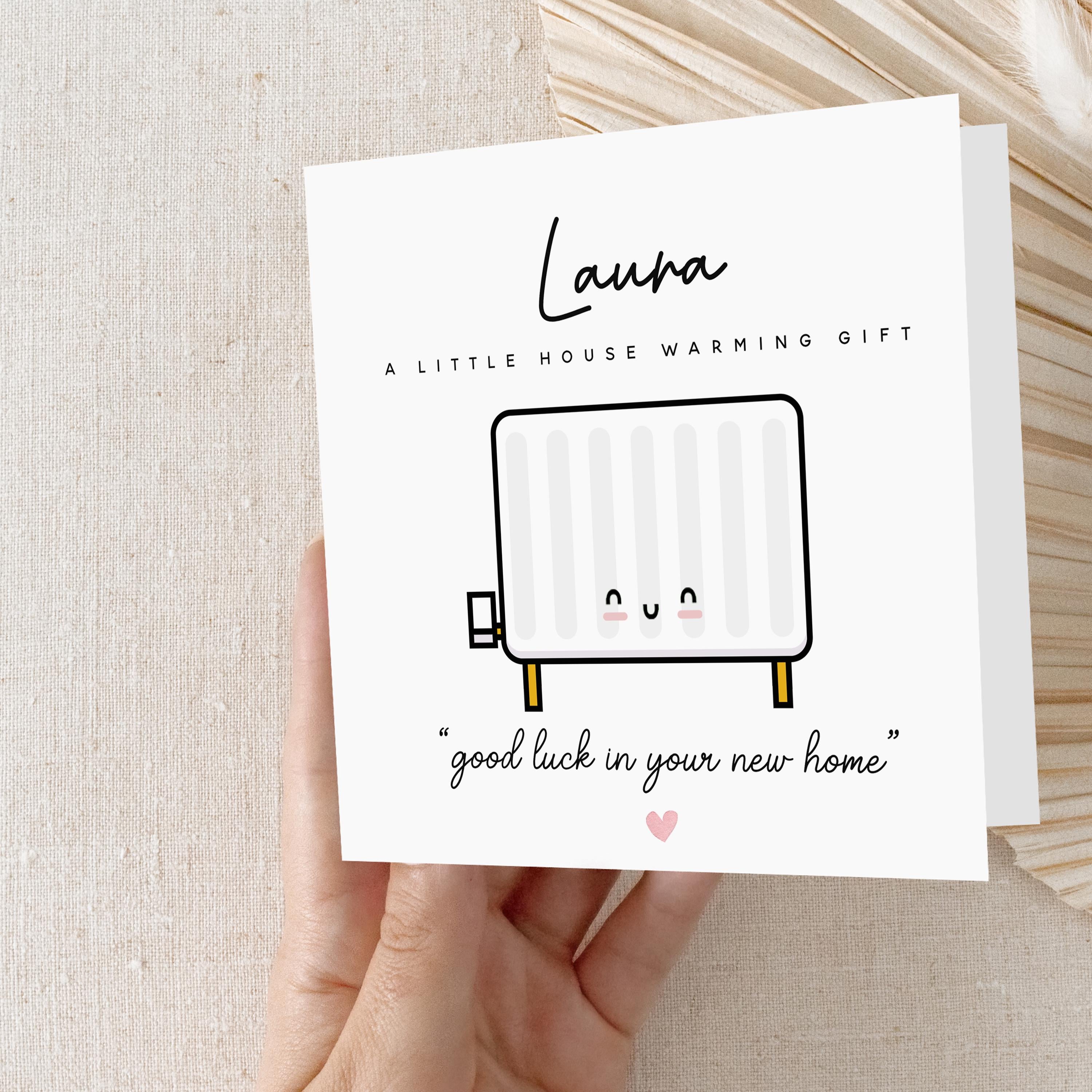 Personalised Housewarming Card