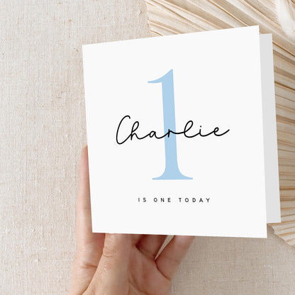 Personalised Birthday Card, Children&